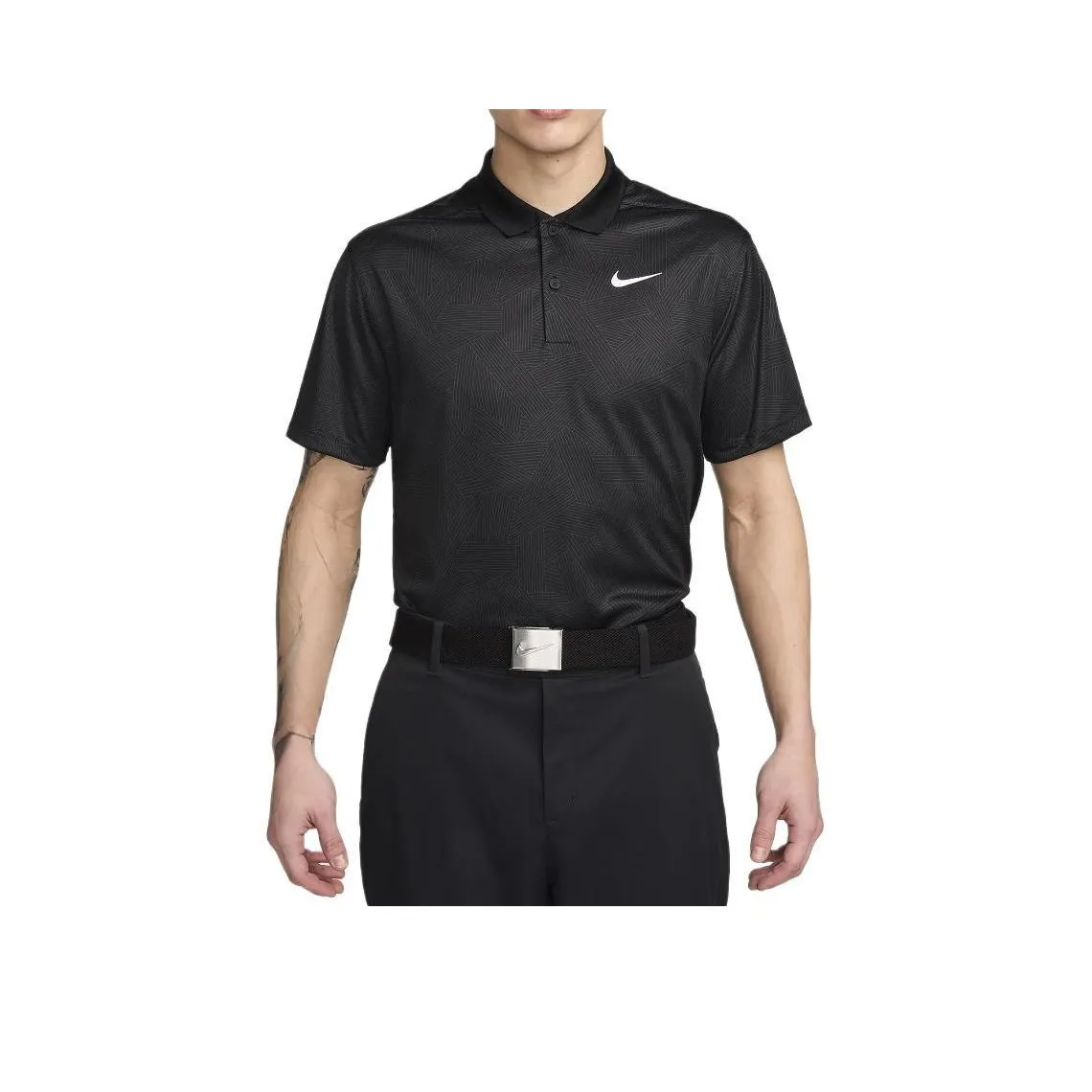 Nike Dri-Fit Polo Shirts Men Black