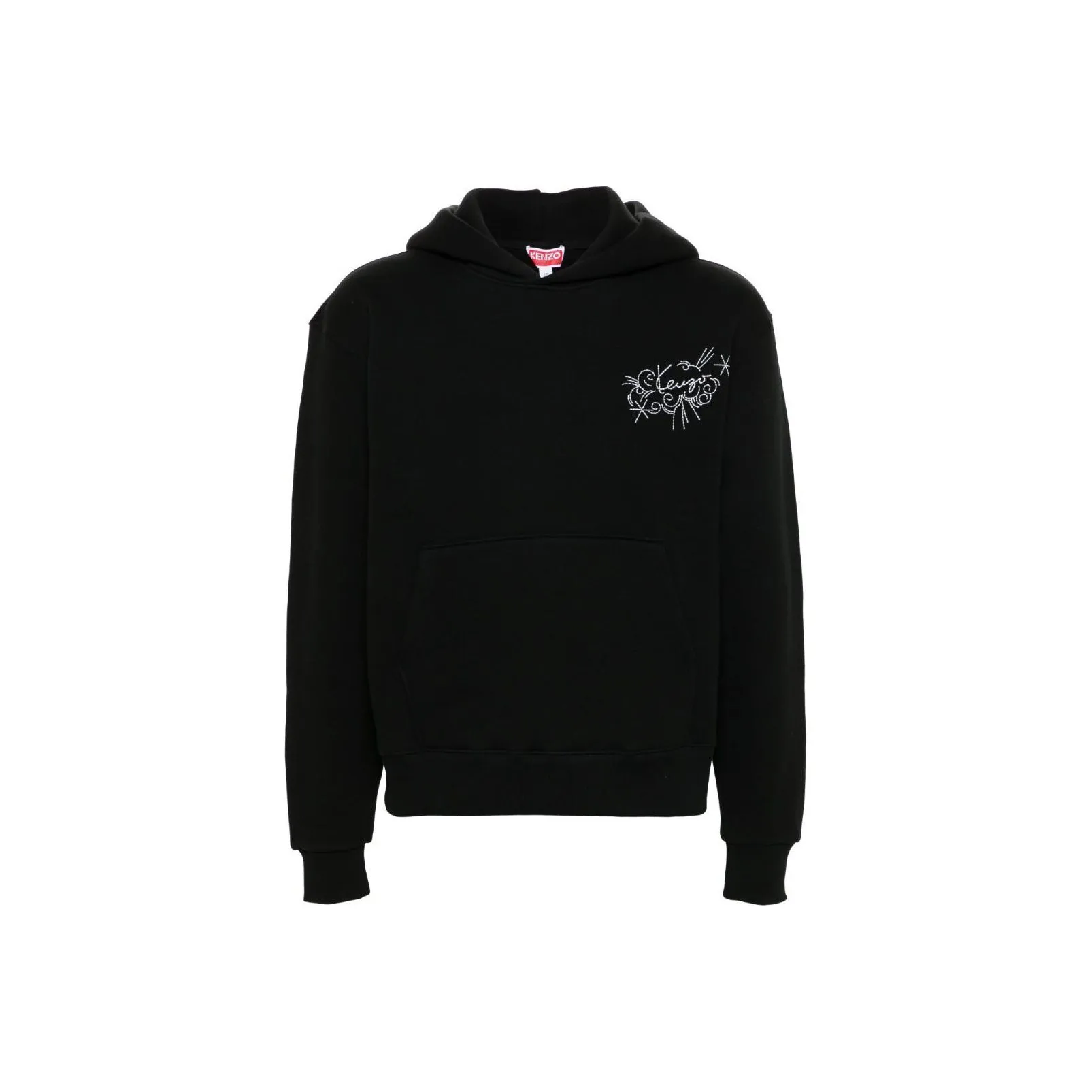 KENZO Logo embroidered Hoodie