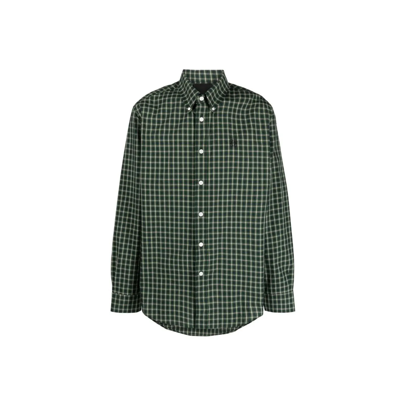 Givenchy FW23 Рубашка Мужская Зеленая