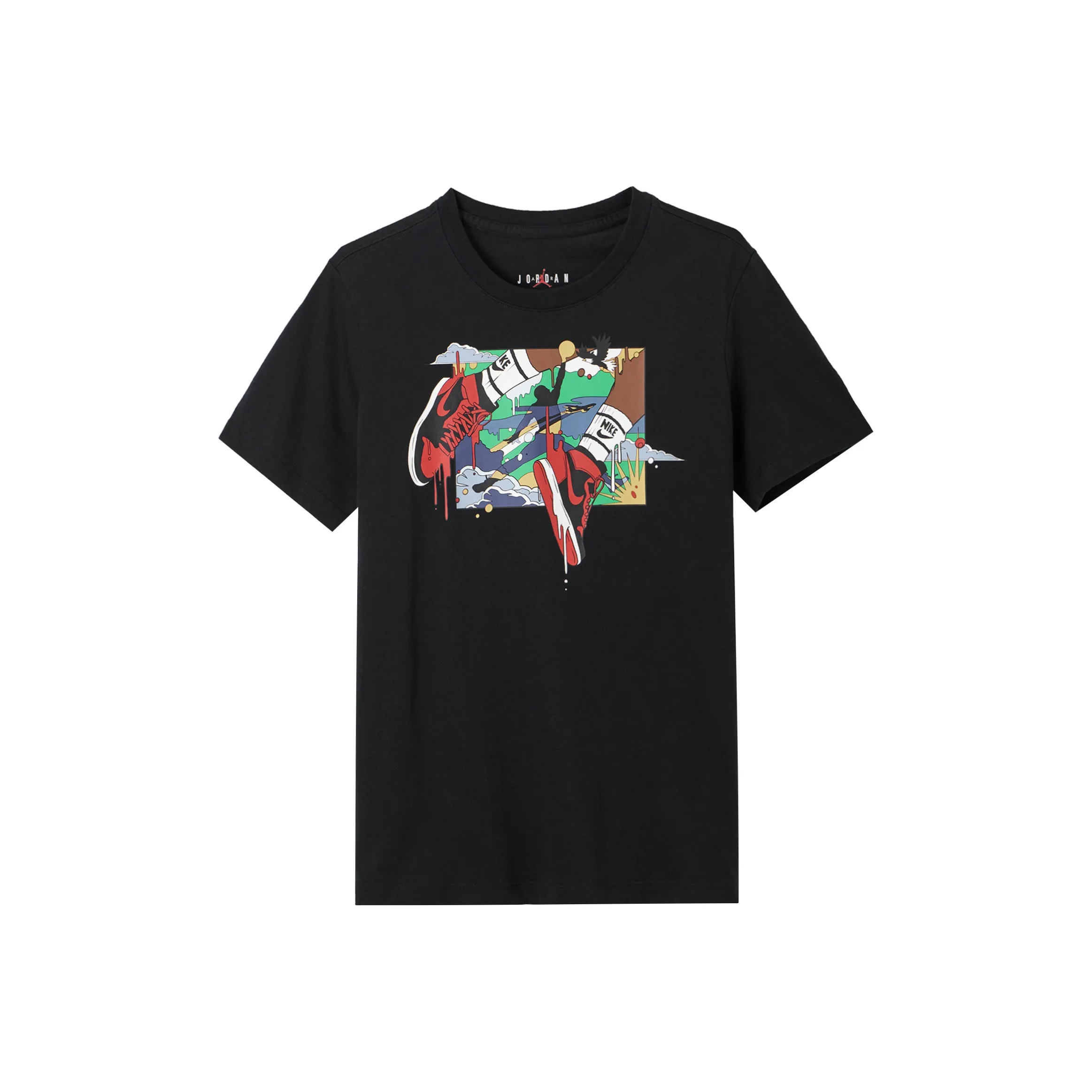 Jordan T Shirts Men's Black