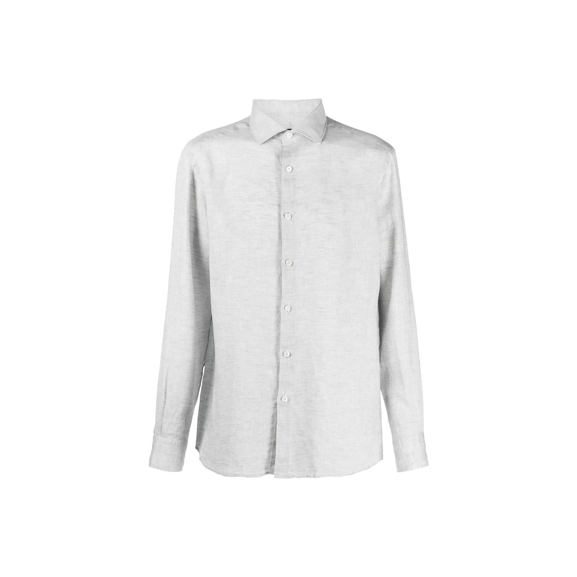 Zegna Long sleeve Linen Shirt