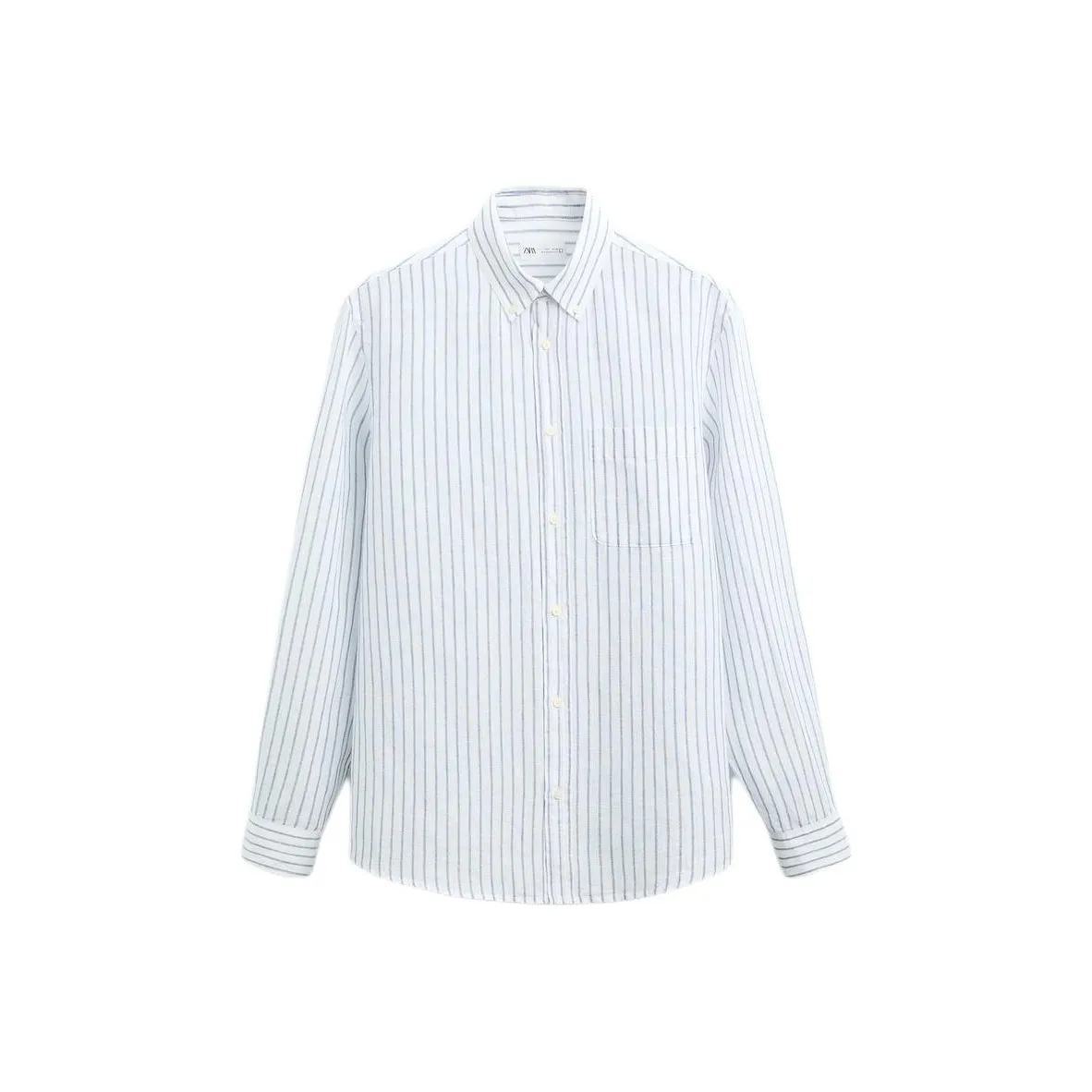 ZARA Blue Men's Shirts ZARA Синие Мужские Рубашки