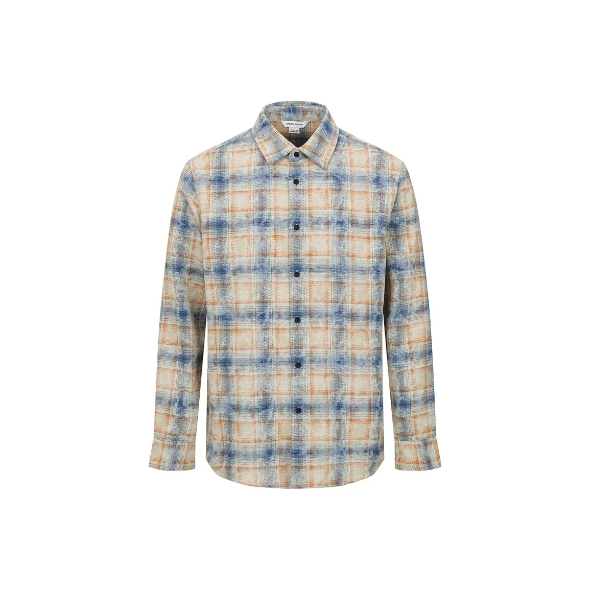 URBAN REVIVO Желто-коричневые Мужские Рубашки