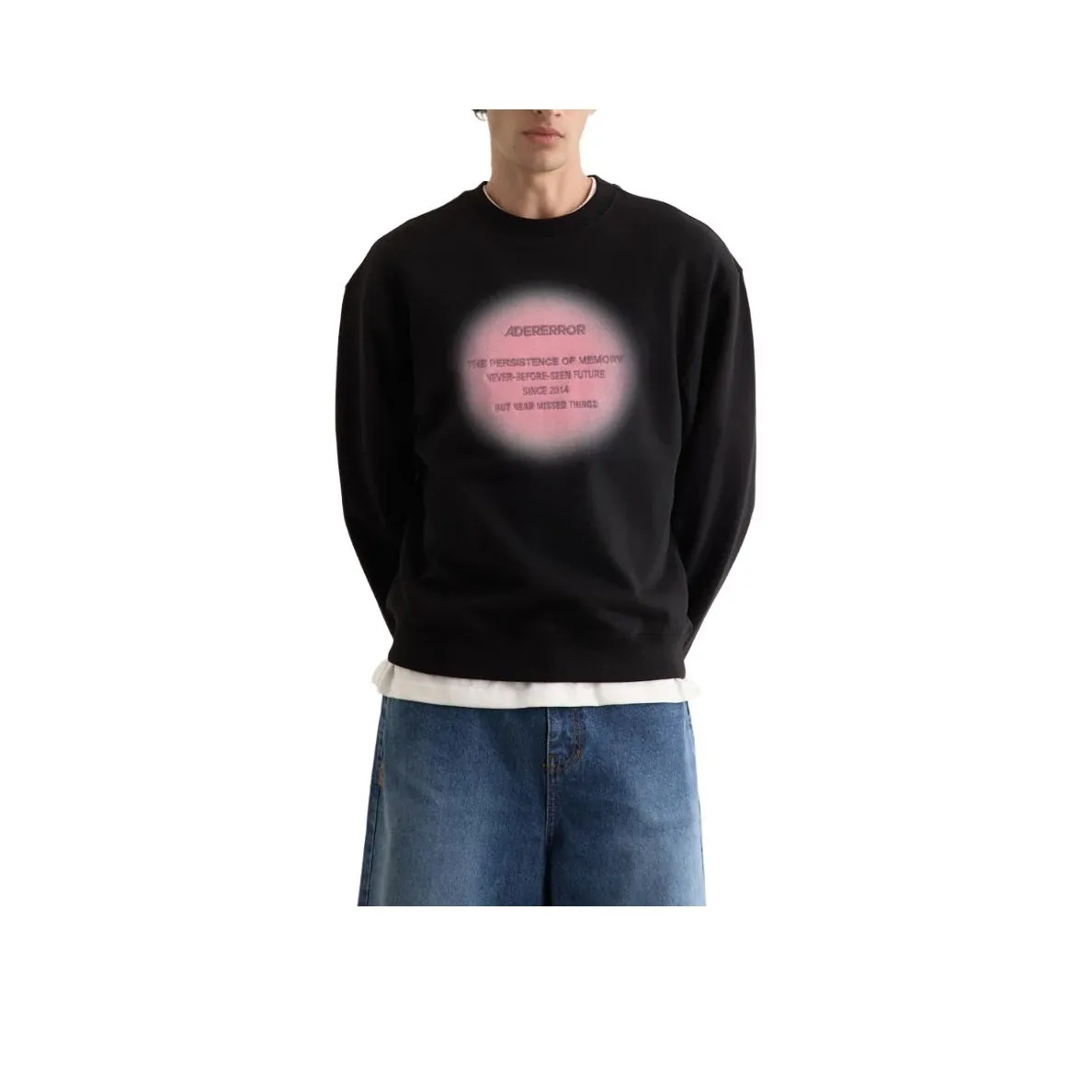 ADER ERROR Свитшот Мужской Черный