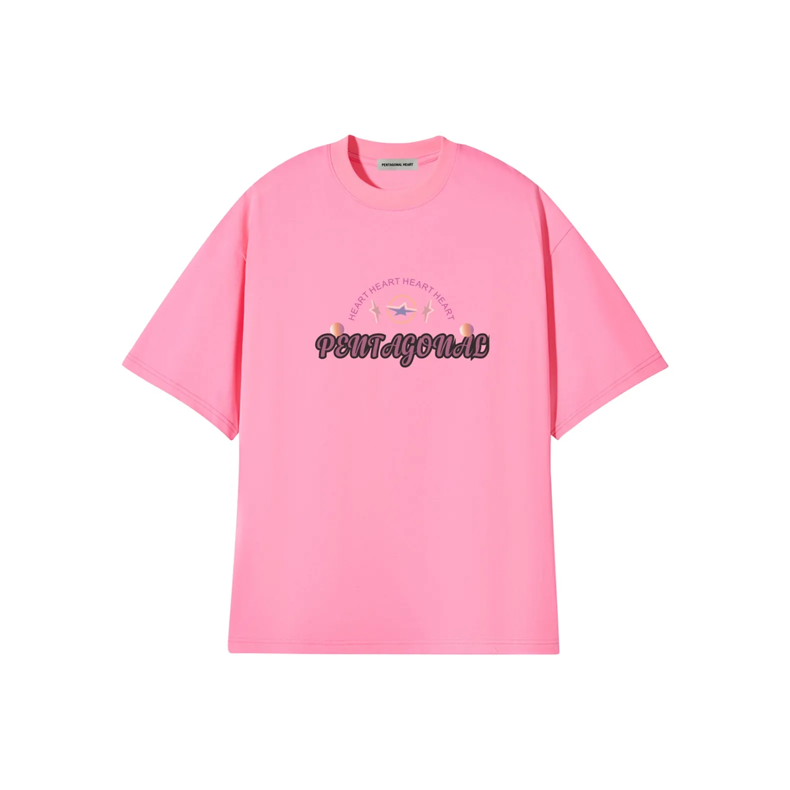 PENTAGONAL HEART Satoshi Star series T-Shirt Унисекс