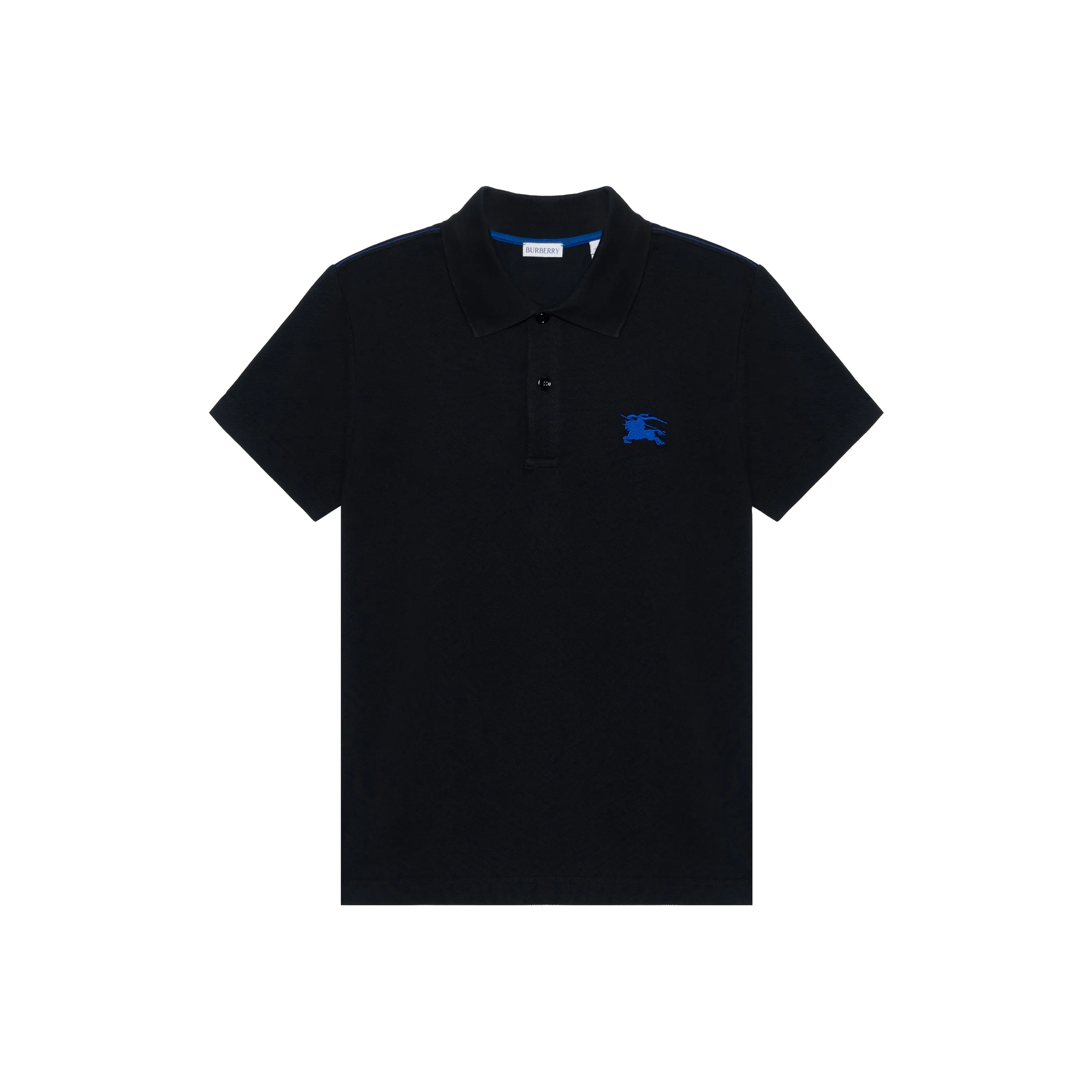 Burberry SS24 Поло Мужское Черное