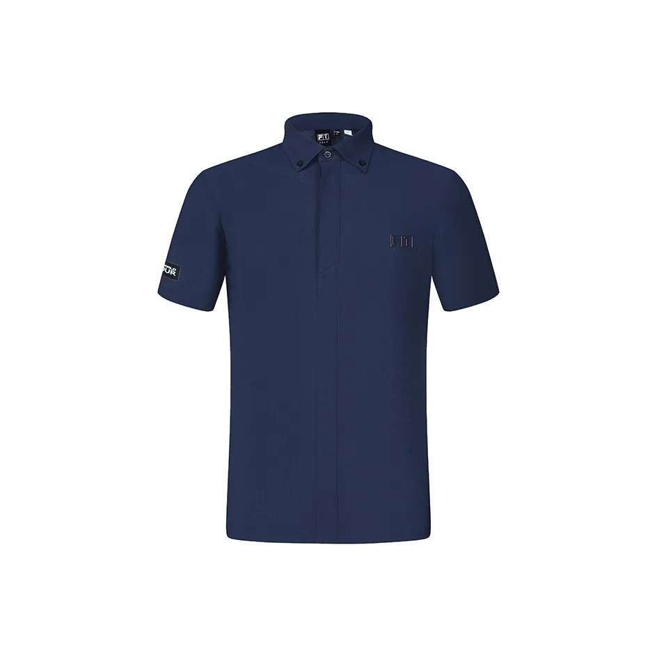 FILA Golf Series Polo Shirt Men's Tide Blue
