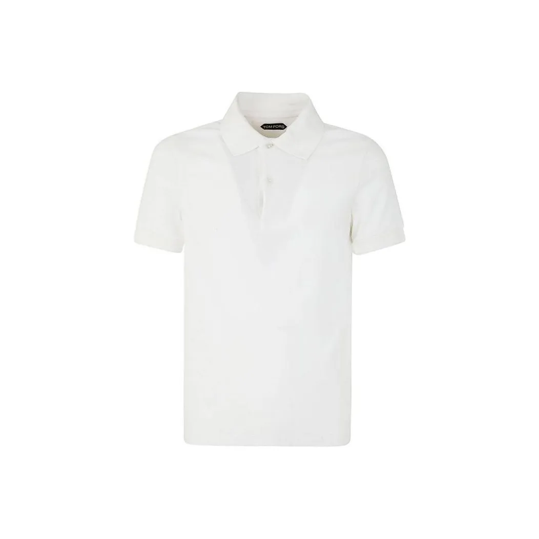 TOM FORD Polo Shirt Men's White