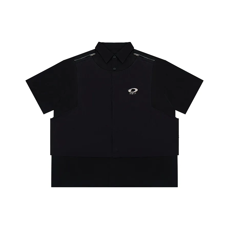PMET Shirts Unisex Black