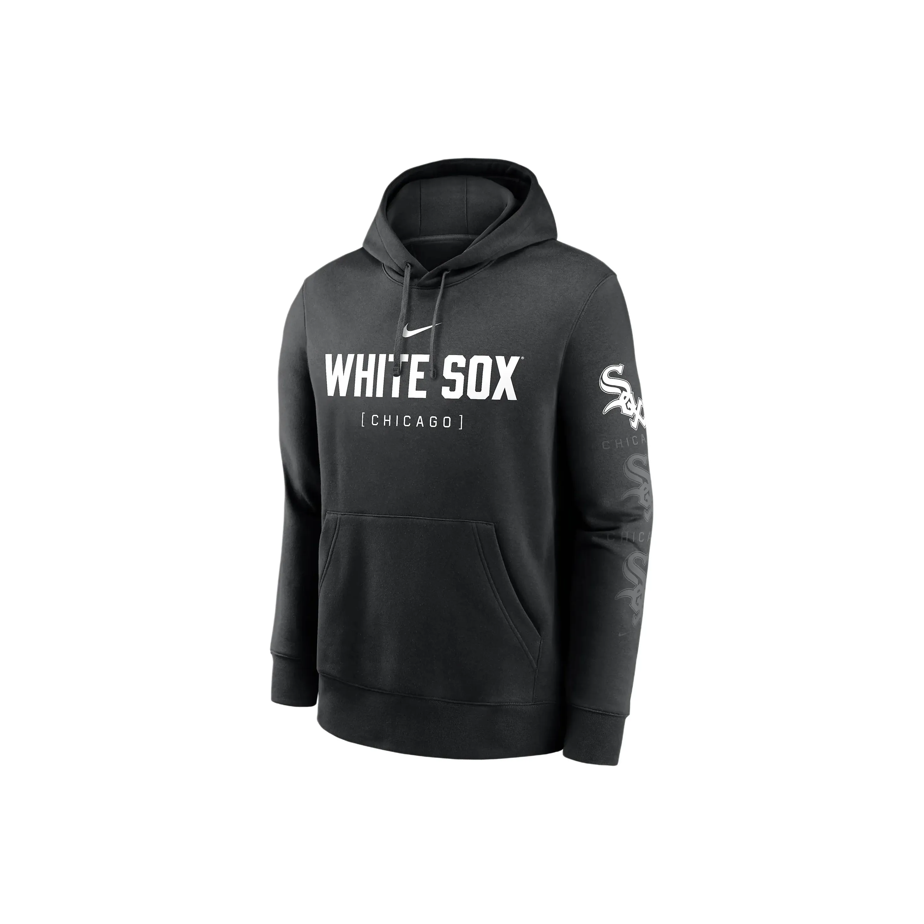 Nike Chicago White Sox Fashion Club Men's Nike Mlb Pullover Hoodie