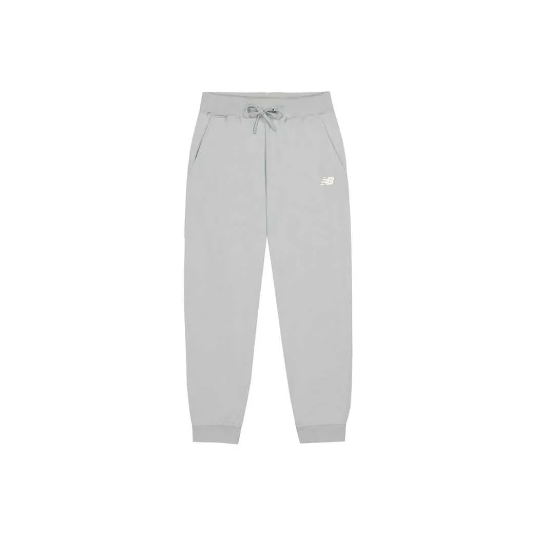 New Balance совместные вязаные тренировочные брюки мужские серые