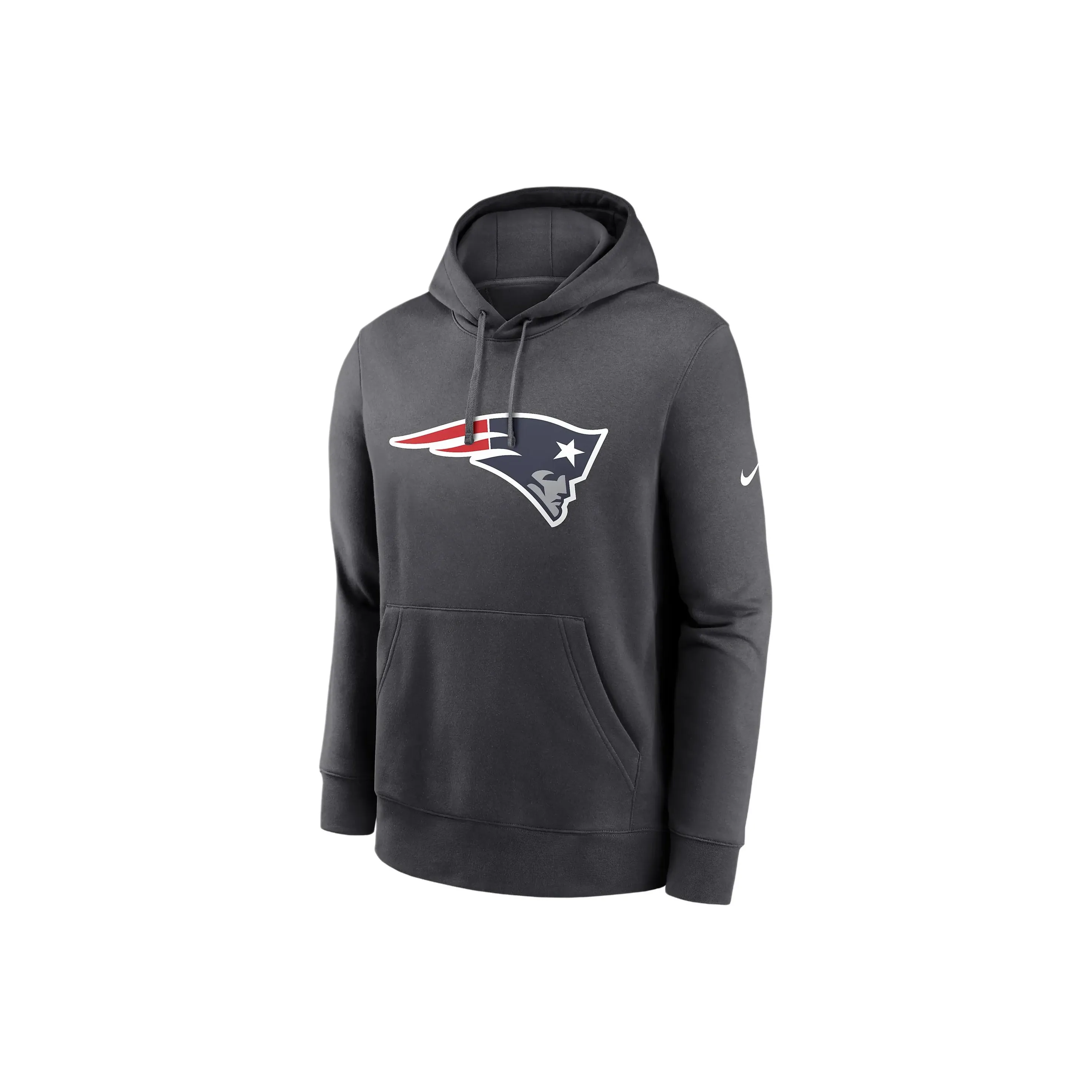 Nike New England Patriots Club Logo Men's Nike Nfl Pullover Hoodie