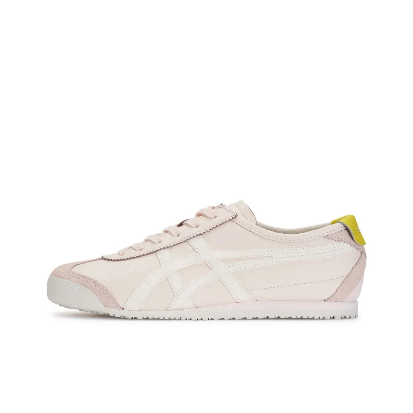 Onitsuka Tiger MEXICO 66 Slip Resistant And Breathable Low Top Casual Style Shoes Unisex Pink