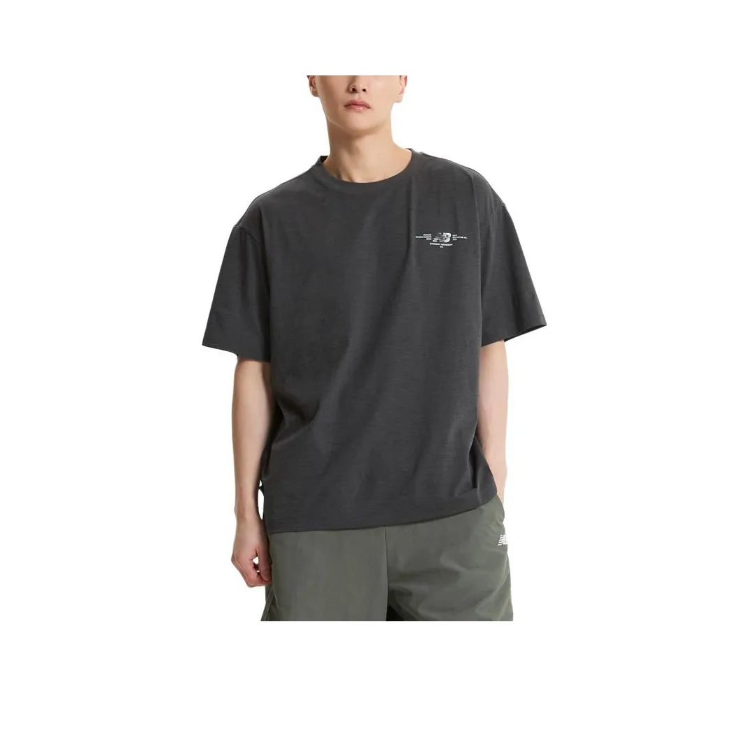 New Balance UNI FROZEN T Shirt Men's 60 Charcoal