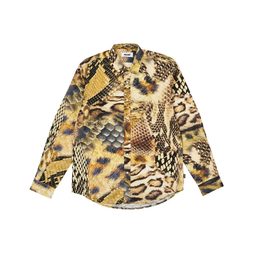 Дворцовый FW23 Fall/Winter Collection Желтая Унисекс Рубашка