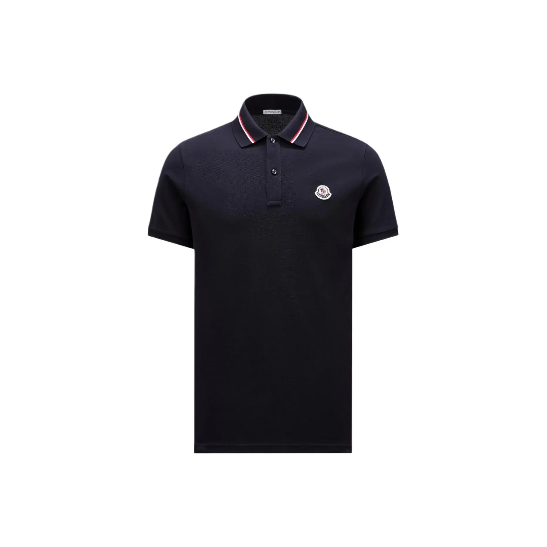 MONCLER Поло Мужское Темно-синий