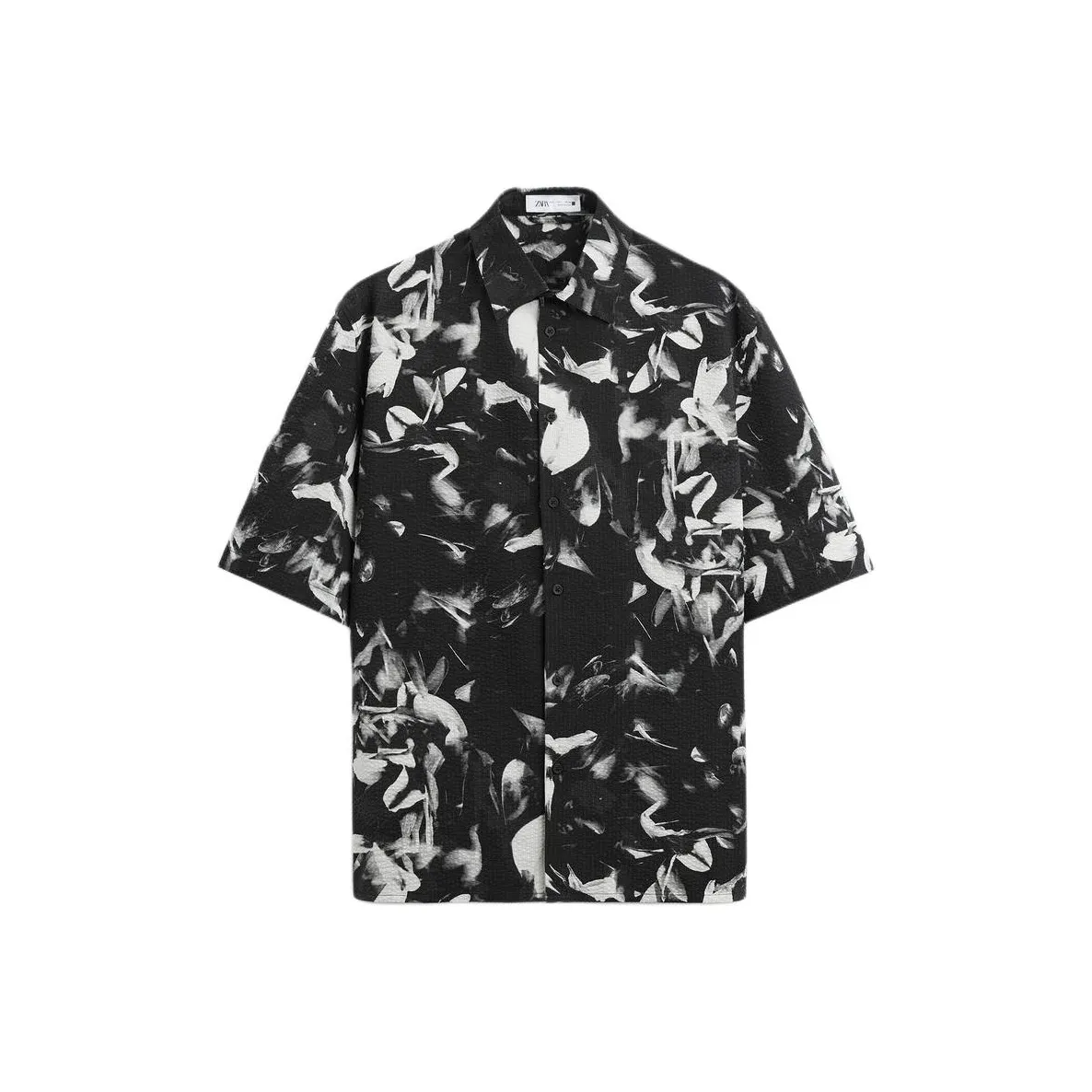 ZARA Рубашки с принтом для мужчин