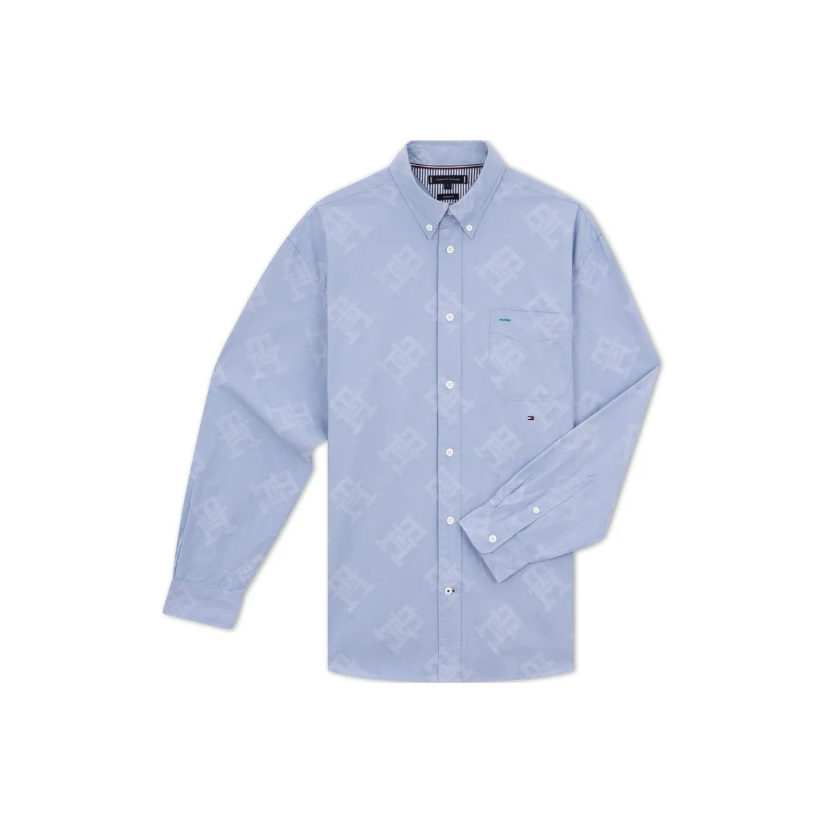 Tommy Hilfiger Long Sleeved Shirt Men's Sky Blue