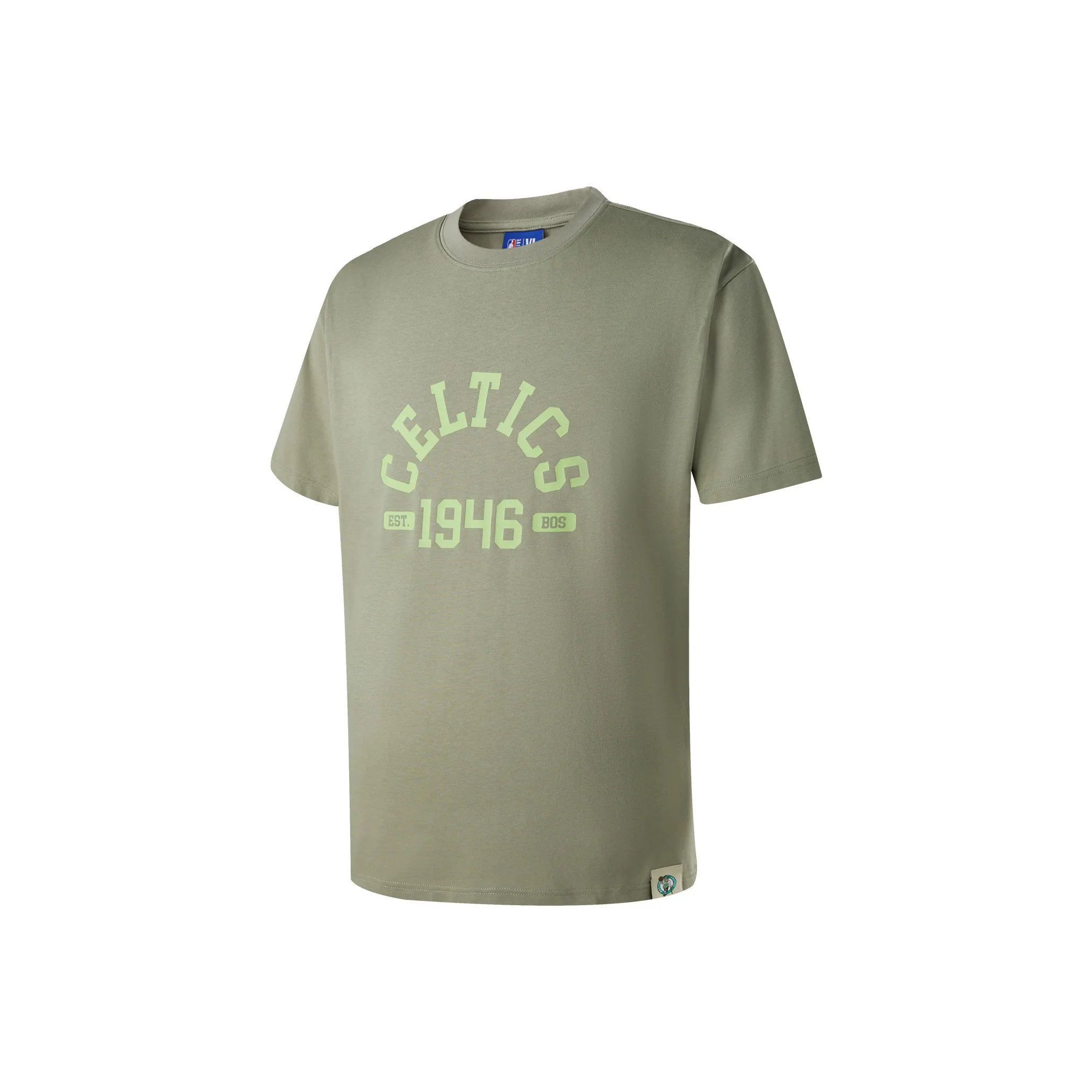 NBA Boston Celtics Team SU25 T Shirt Unisex Khaki