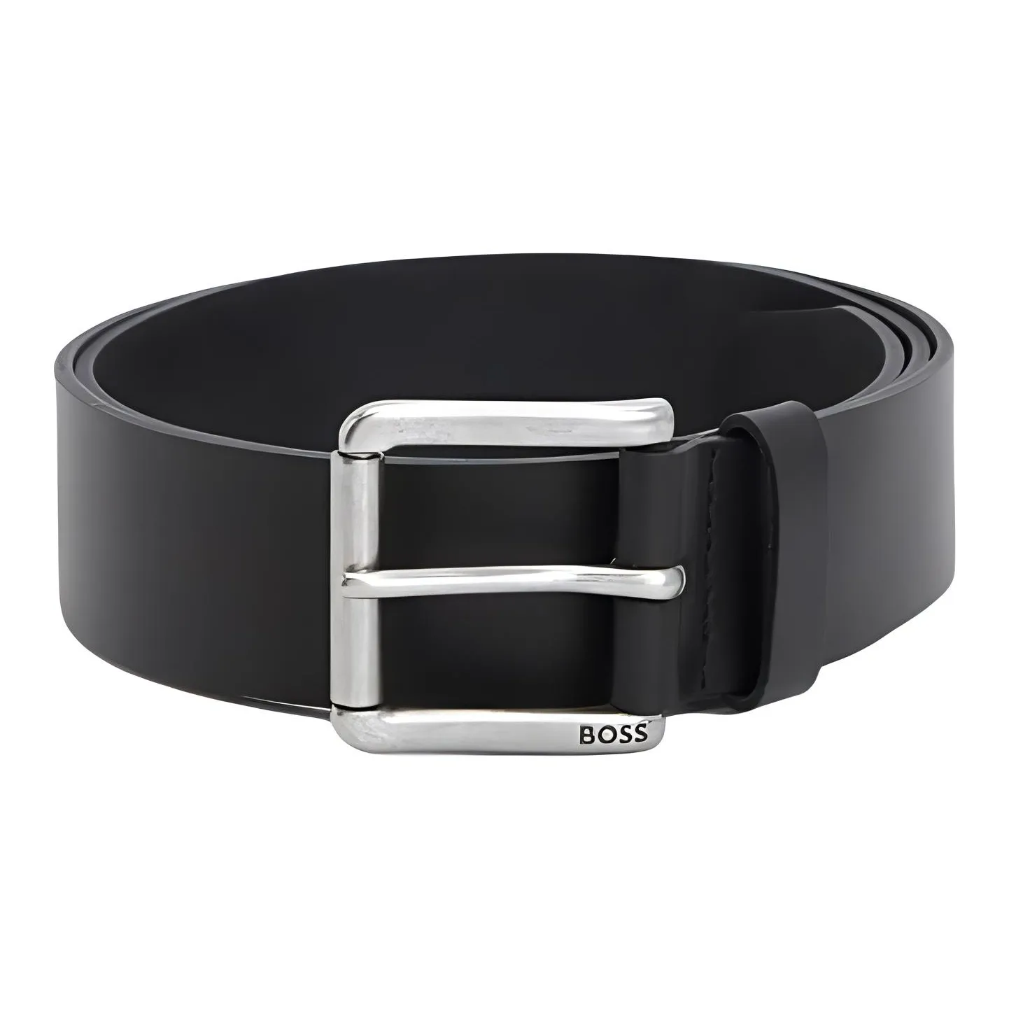 Boss Leather Square buckle Belt