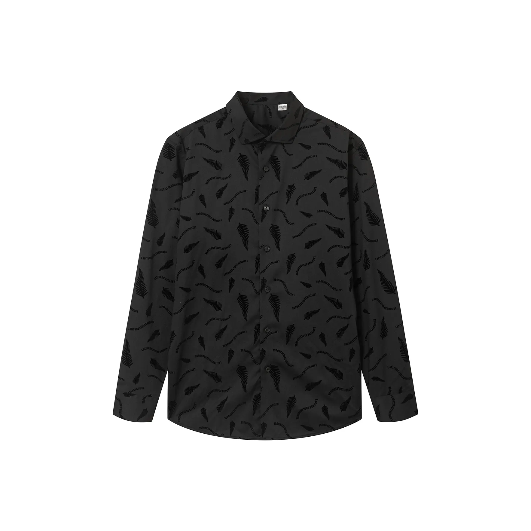 23R+ Мужские рубашки черного цвета