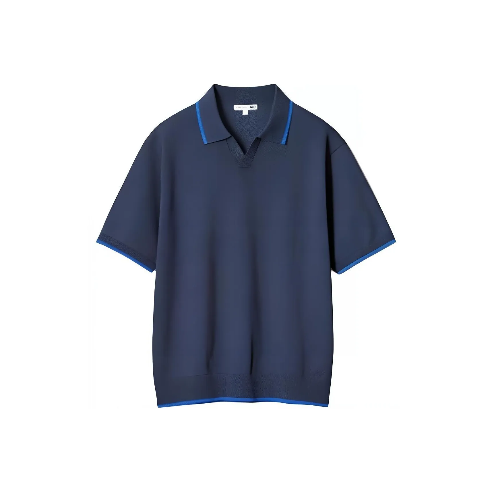 Jw Anderson X UNIQLO Jw Anderson Co Branded Series Polo Shirts Men's Dark Blue