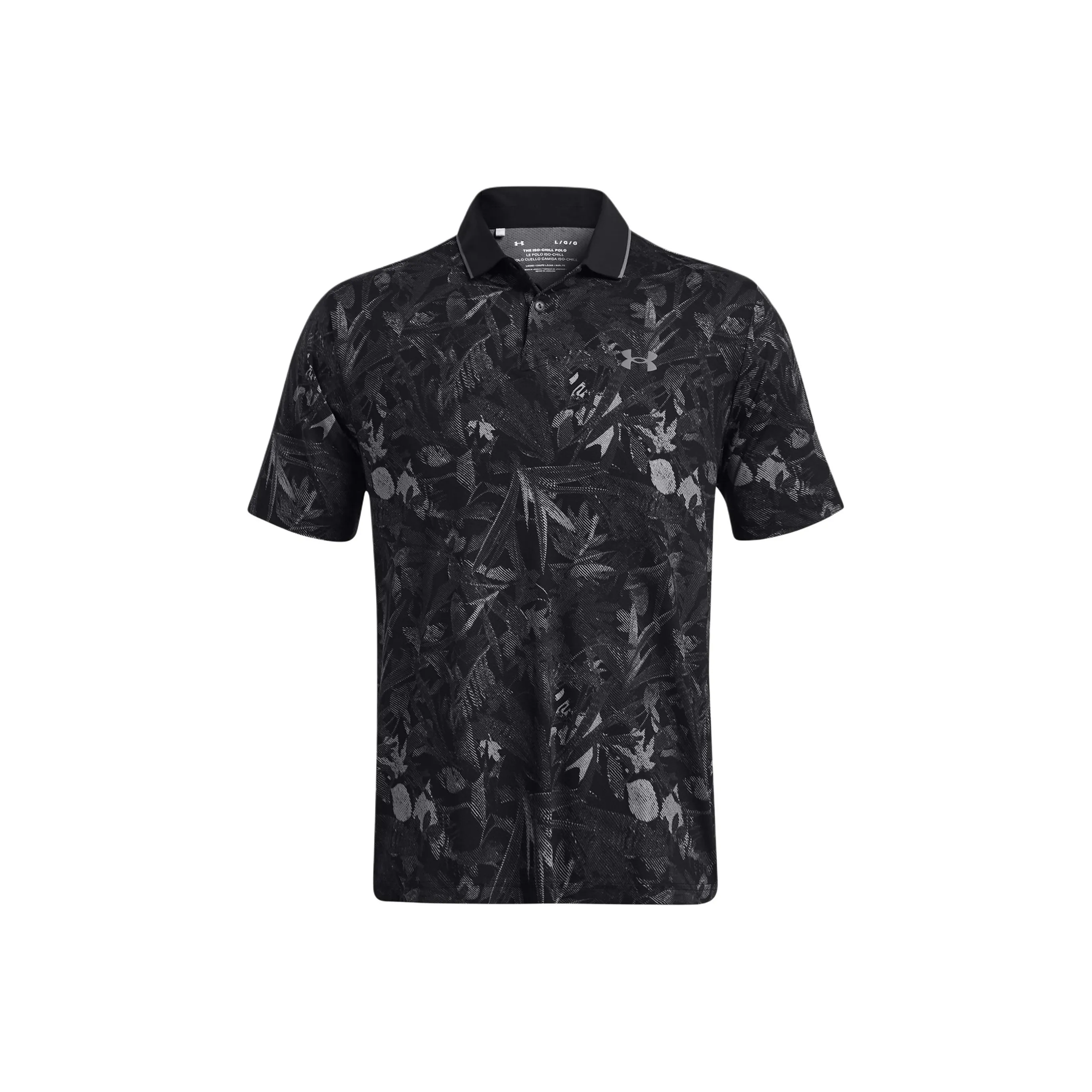 Under Armour UA Iso CHILL Edge Поло Мужское Черное