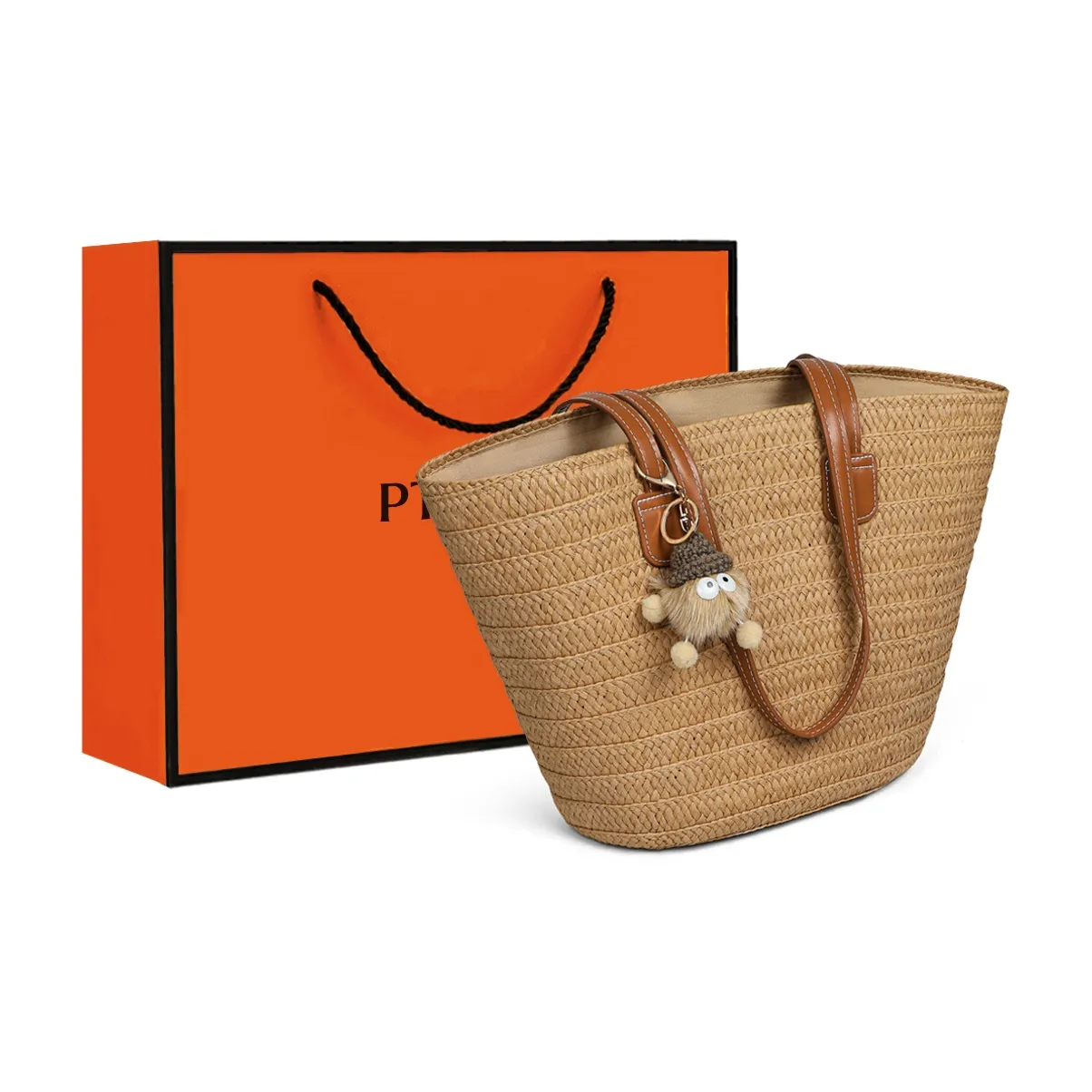 PT'SON PE Тоут Подмышечный Сумка на плечо Стандартный Женский Хаки