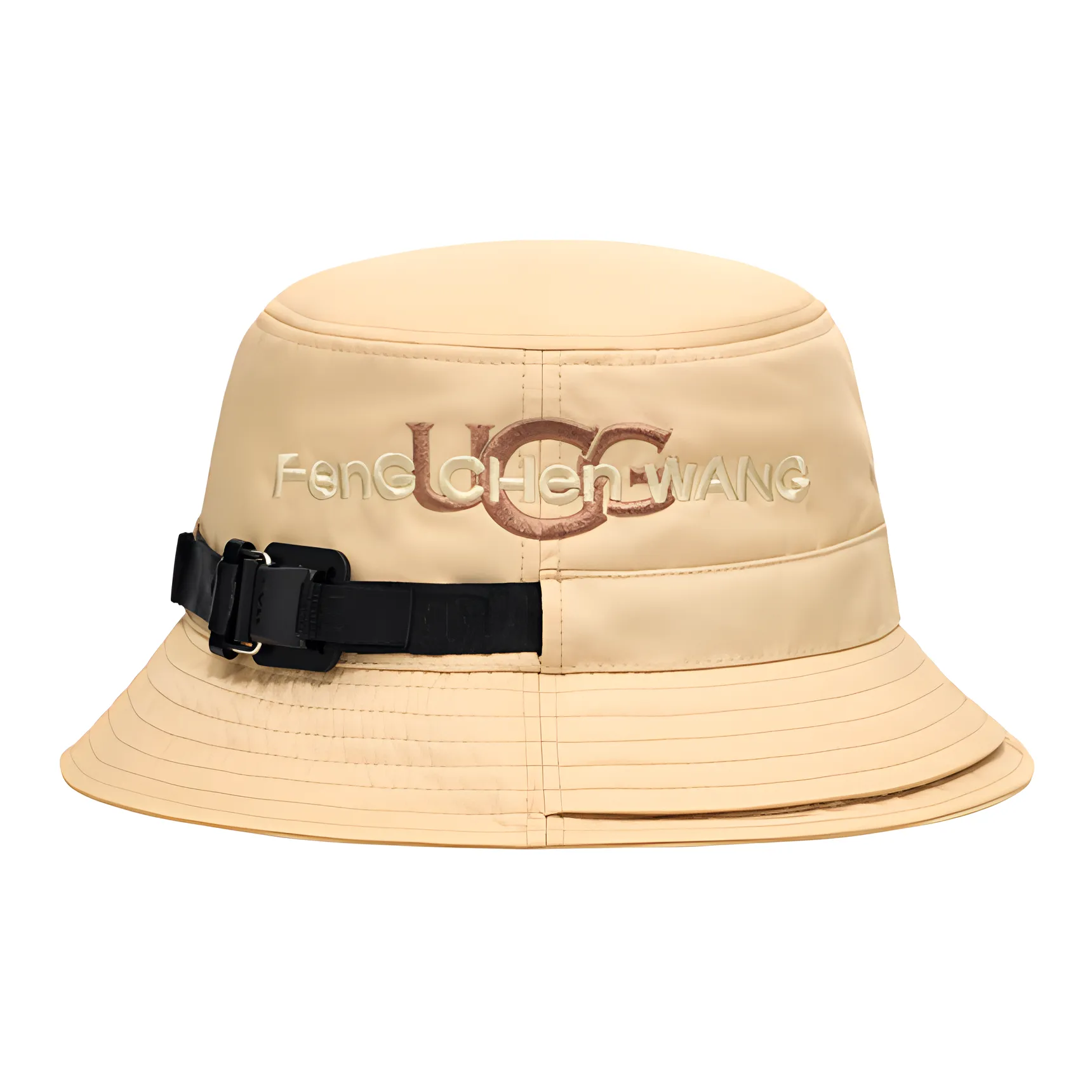 Feng Chen Wang x ugg Alp Polyamide Bucket Hats Unisex Gravel Color