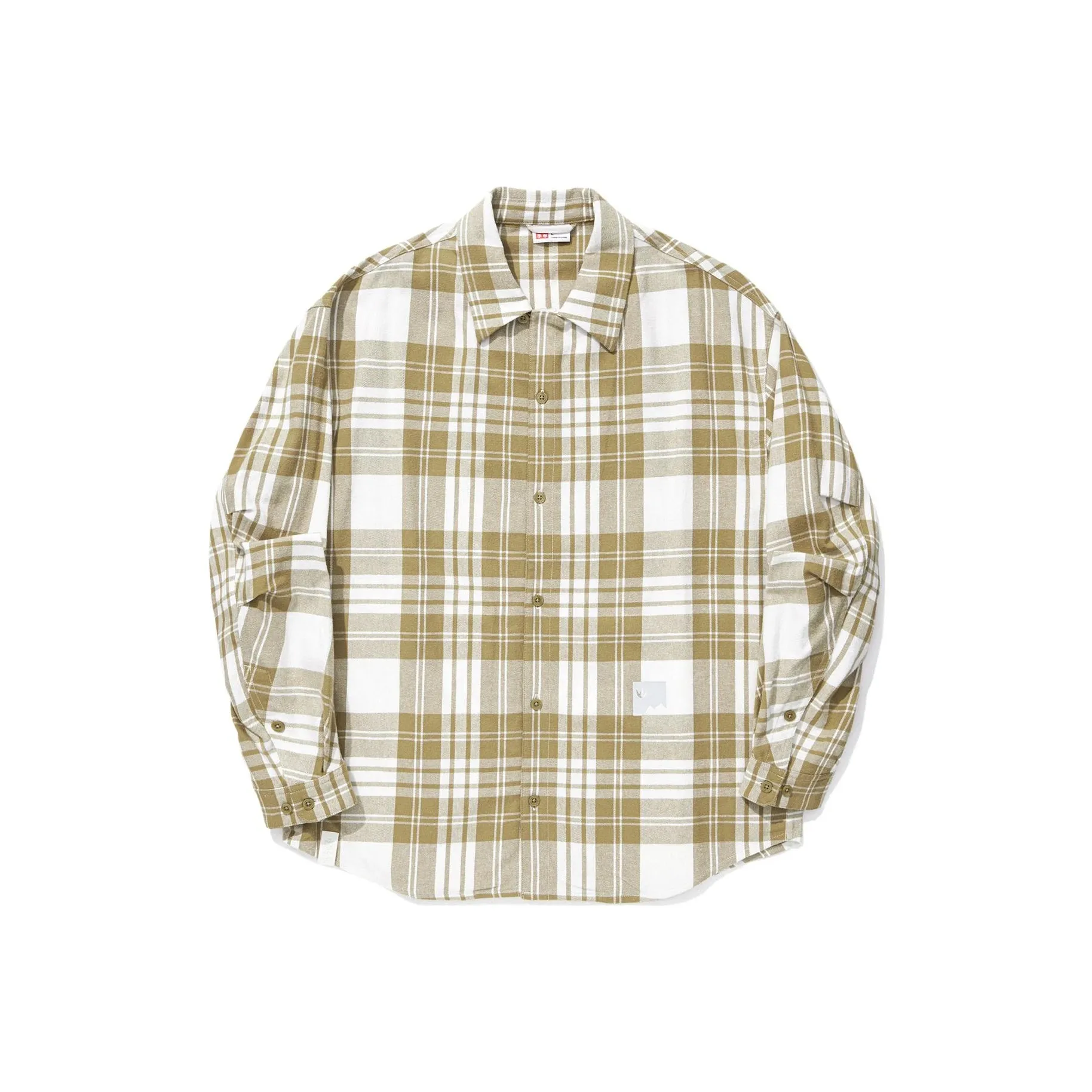 LINING Рубашка Мужская Семена Кетон Умбра Экрю Клетка