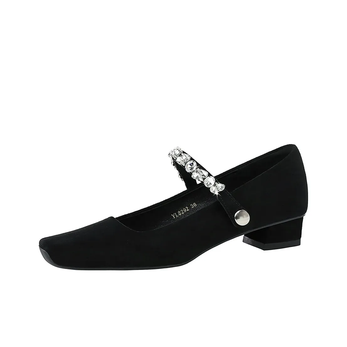 YAFEI XUANYU Грубый каблук Мэри Джейн обувь 3 см женская