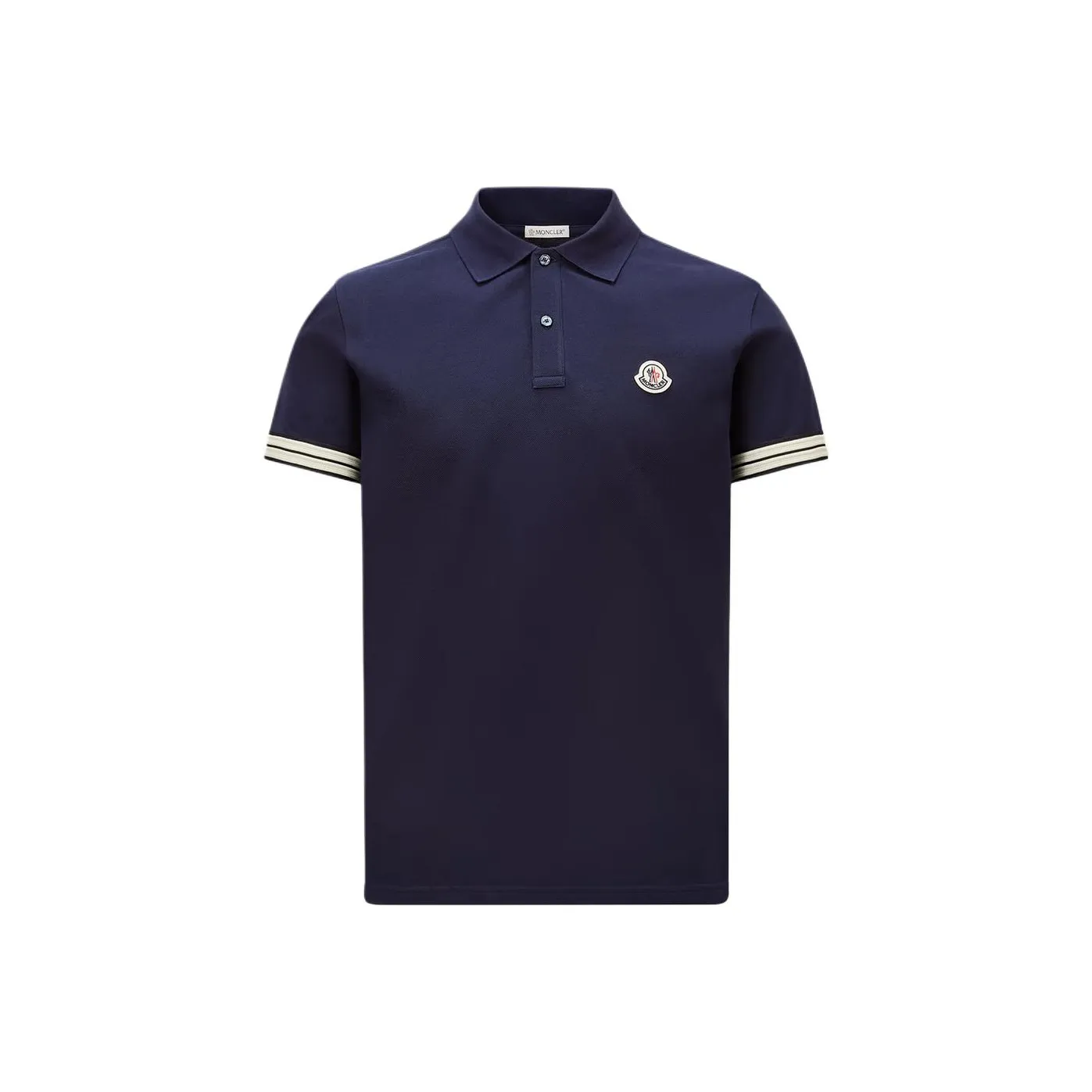 MONCLER Поло Мужское Темно-синий