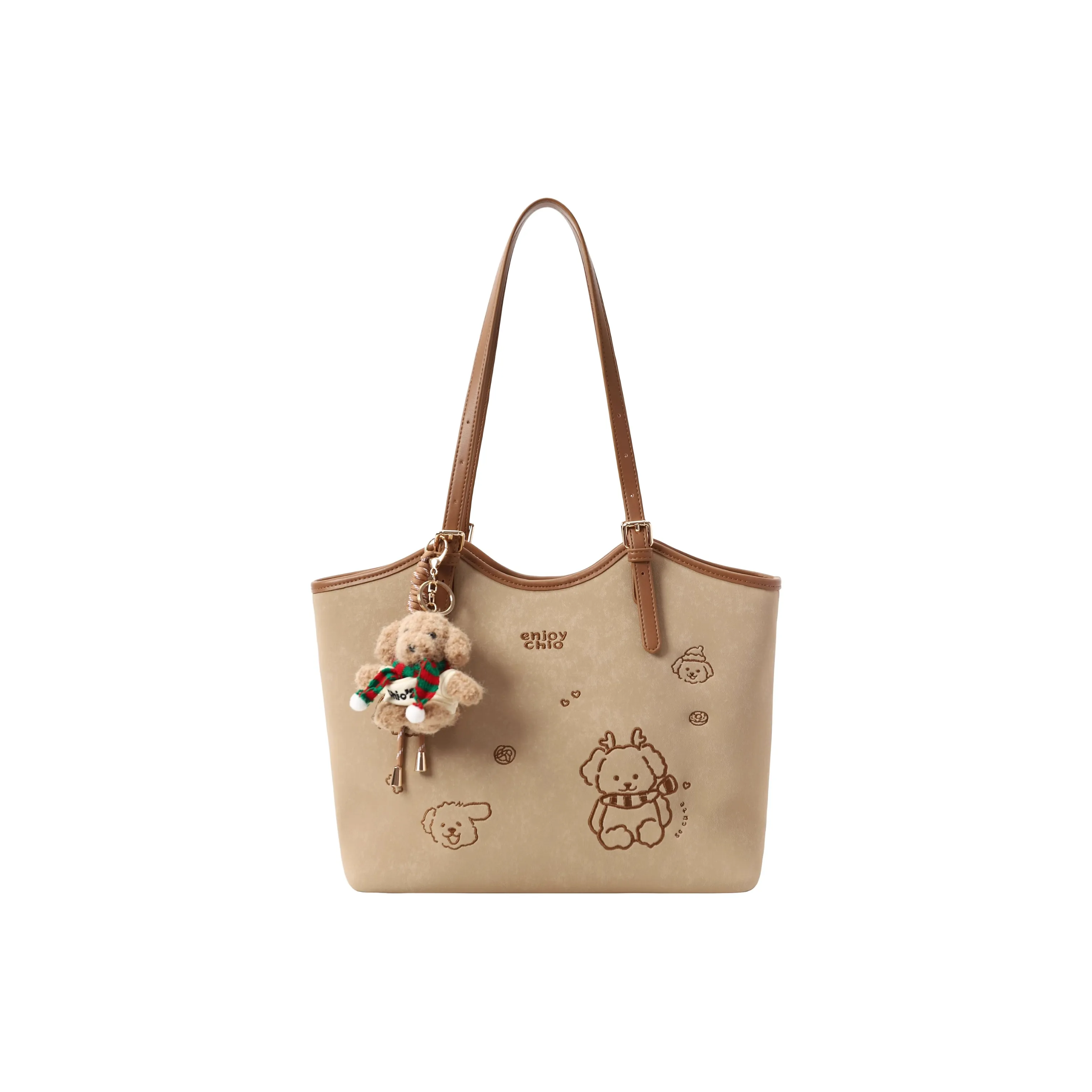 PAYOT Микрофибра Синтетическая Кожа Сумка через плечо Стандартная Женская Абрикосовая