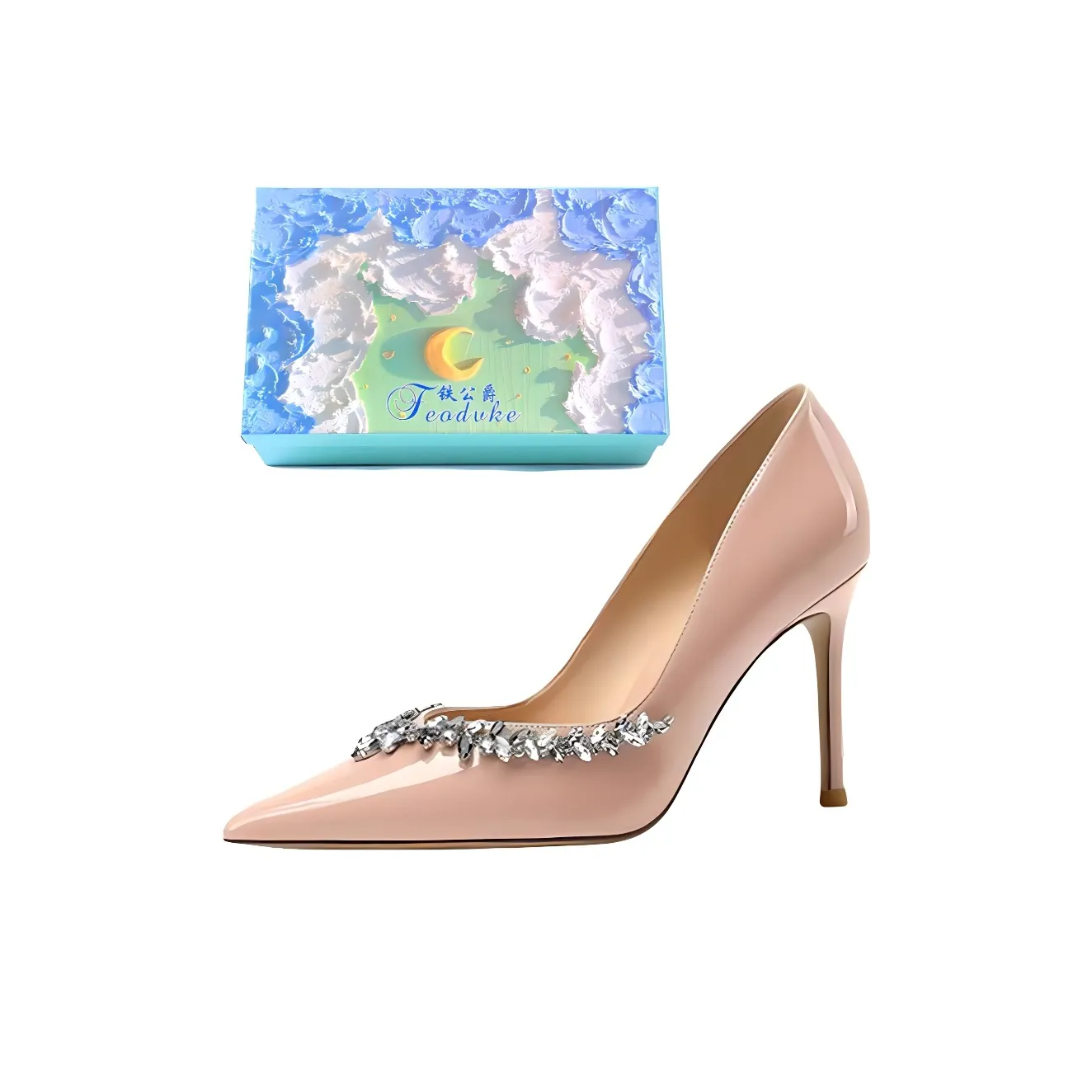 Feo Dvke Узкий каблук Высокие каблуки 7 см 9 см Женские Набор в подарочной коробке