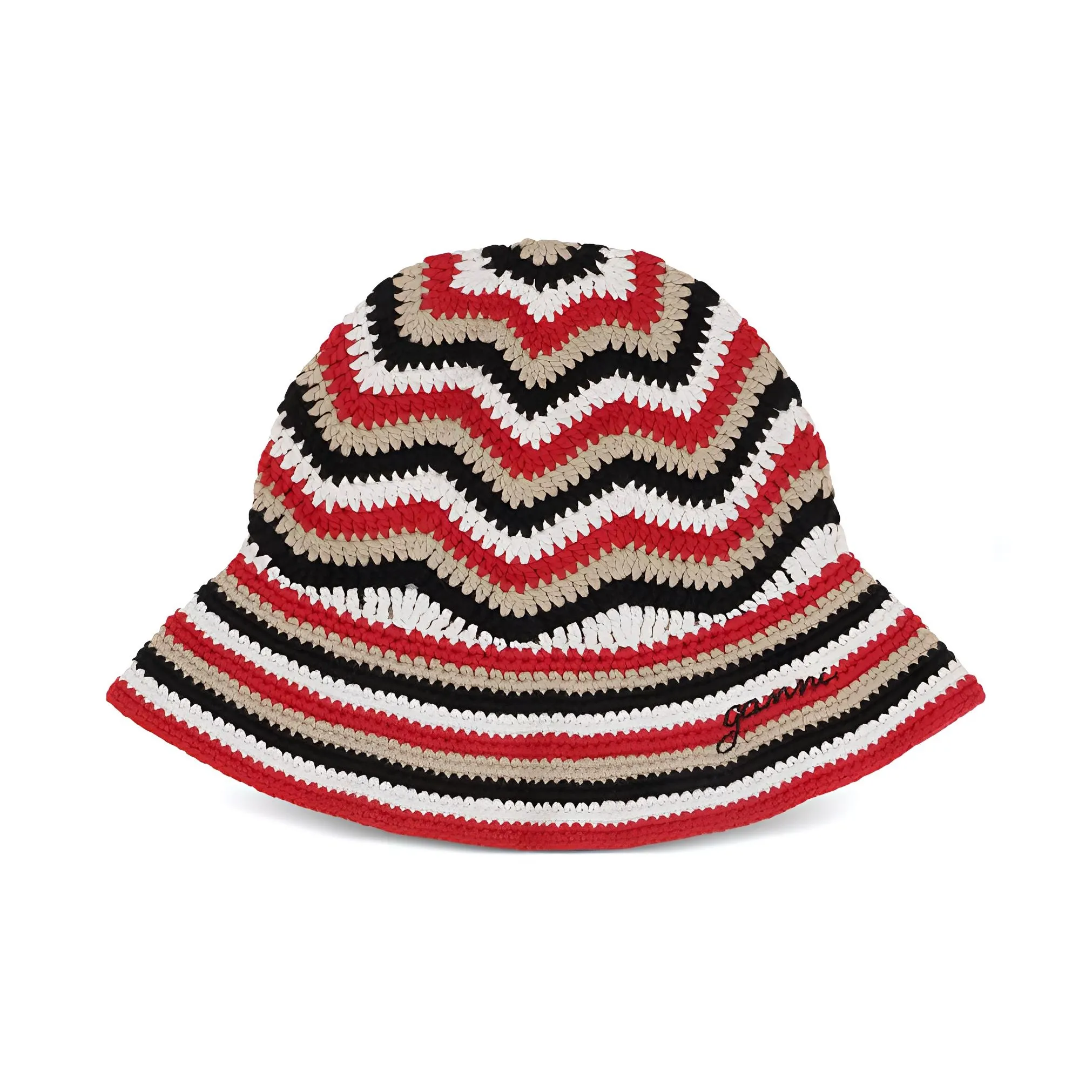 GANNI Organic Cotton Cotton Beanies Women's Multicolor