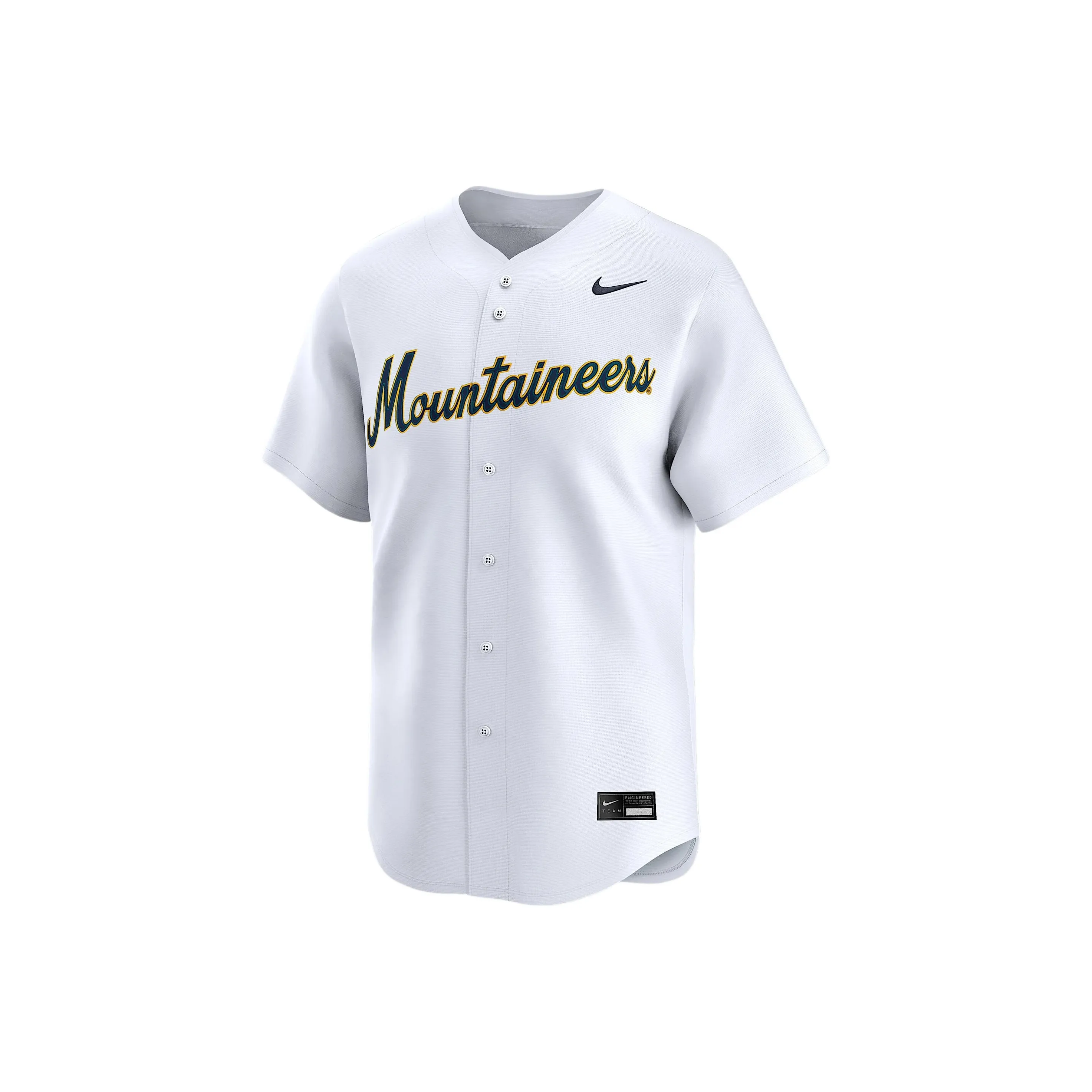 Nike West Virginia Mountaineers Men's Nike College Limited Baseball Jersey