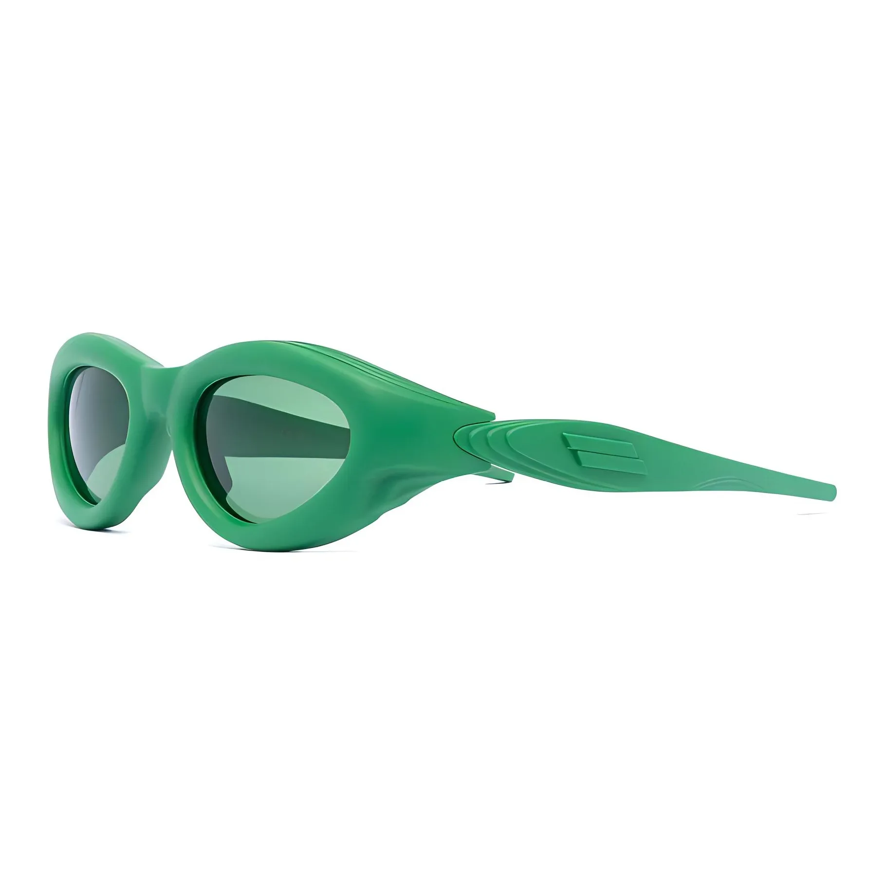 Bottega Veneta Eyewear Oval Frame Sunglasses