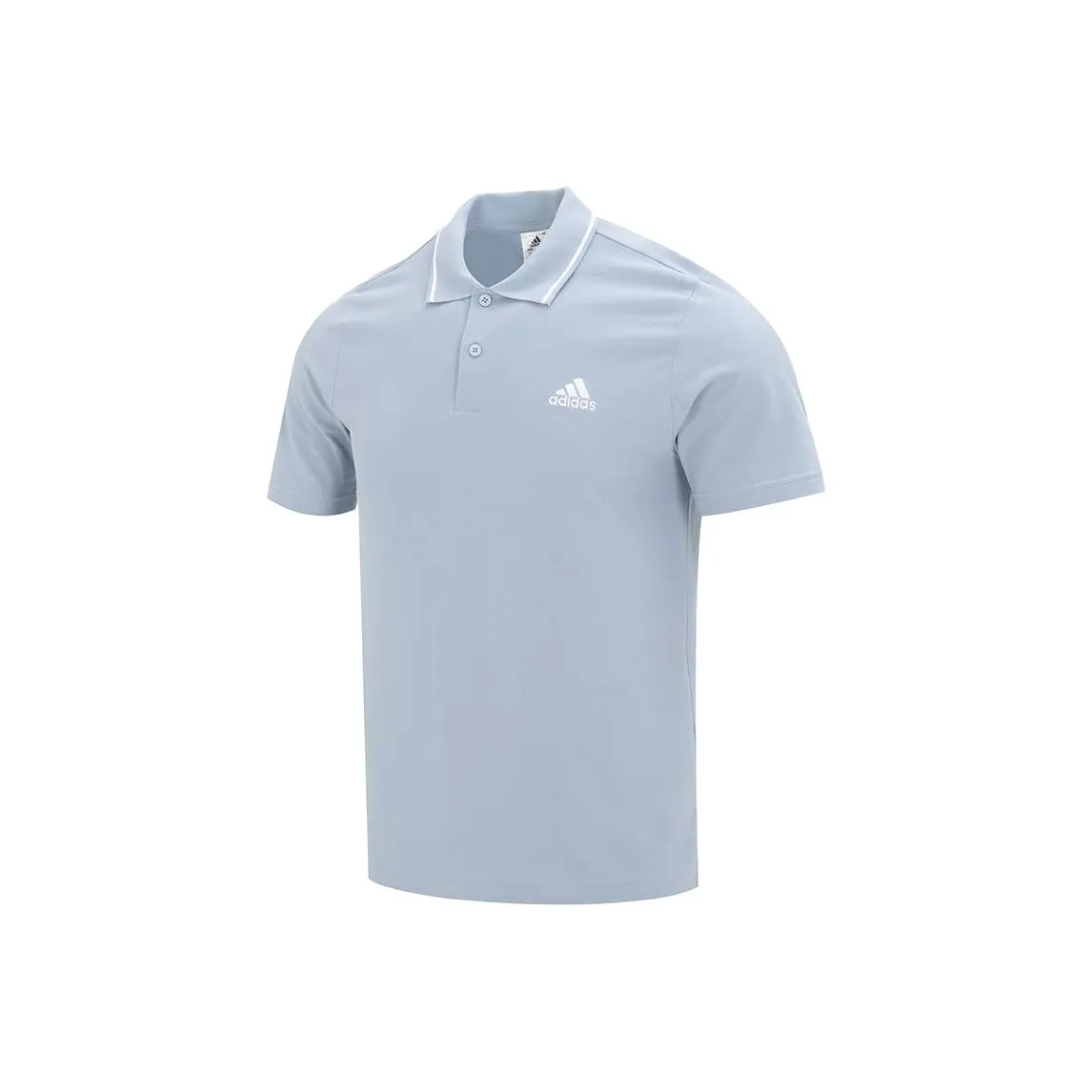 Adidas Поло Мужское Синий Серый