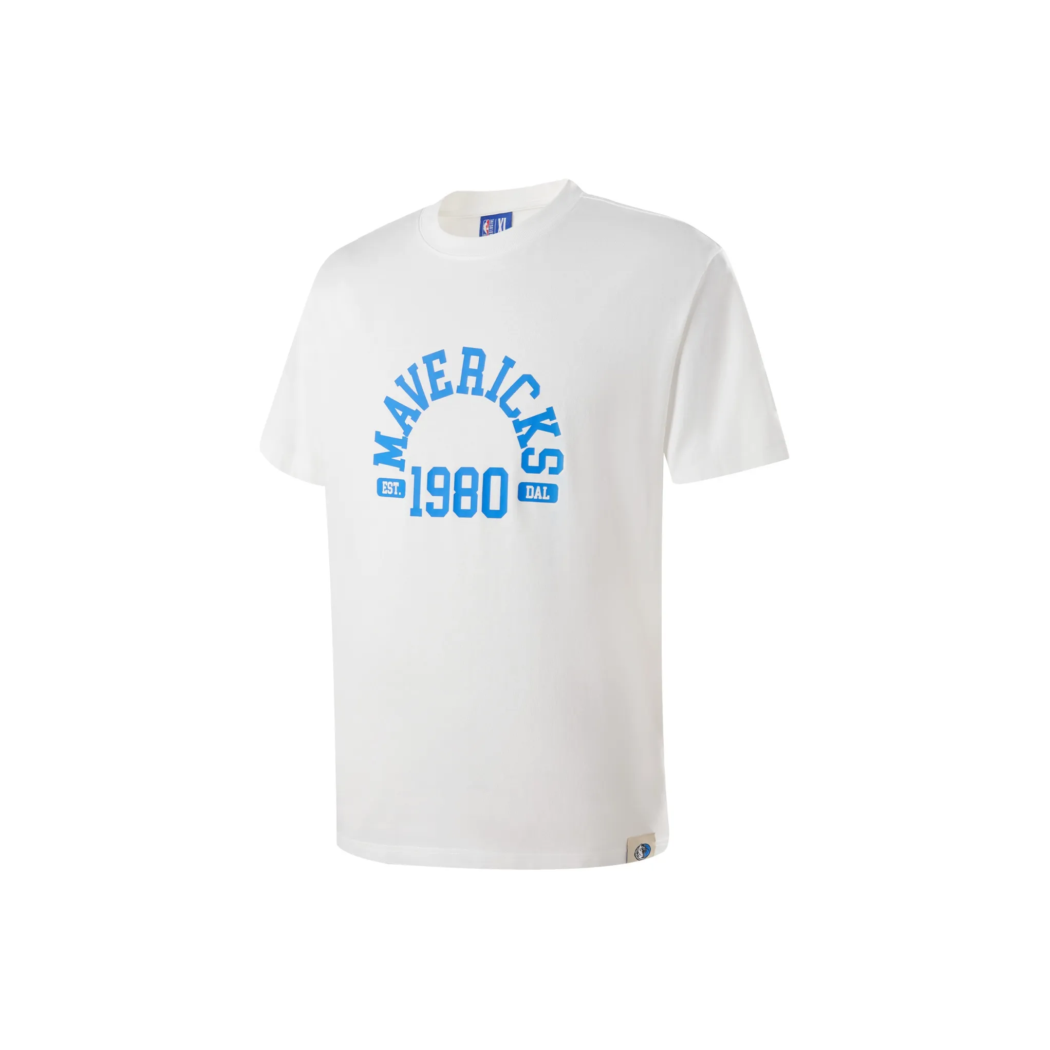 NBA Dallas Mavericks Team SU25 T-Shirt Unisex White