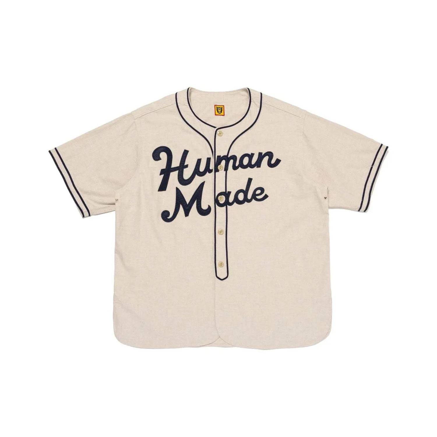 HUMAN MADE Cotton Baseball Shirt