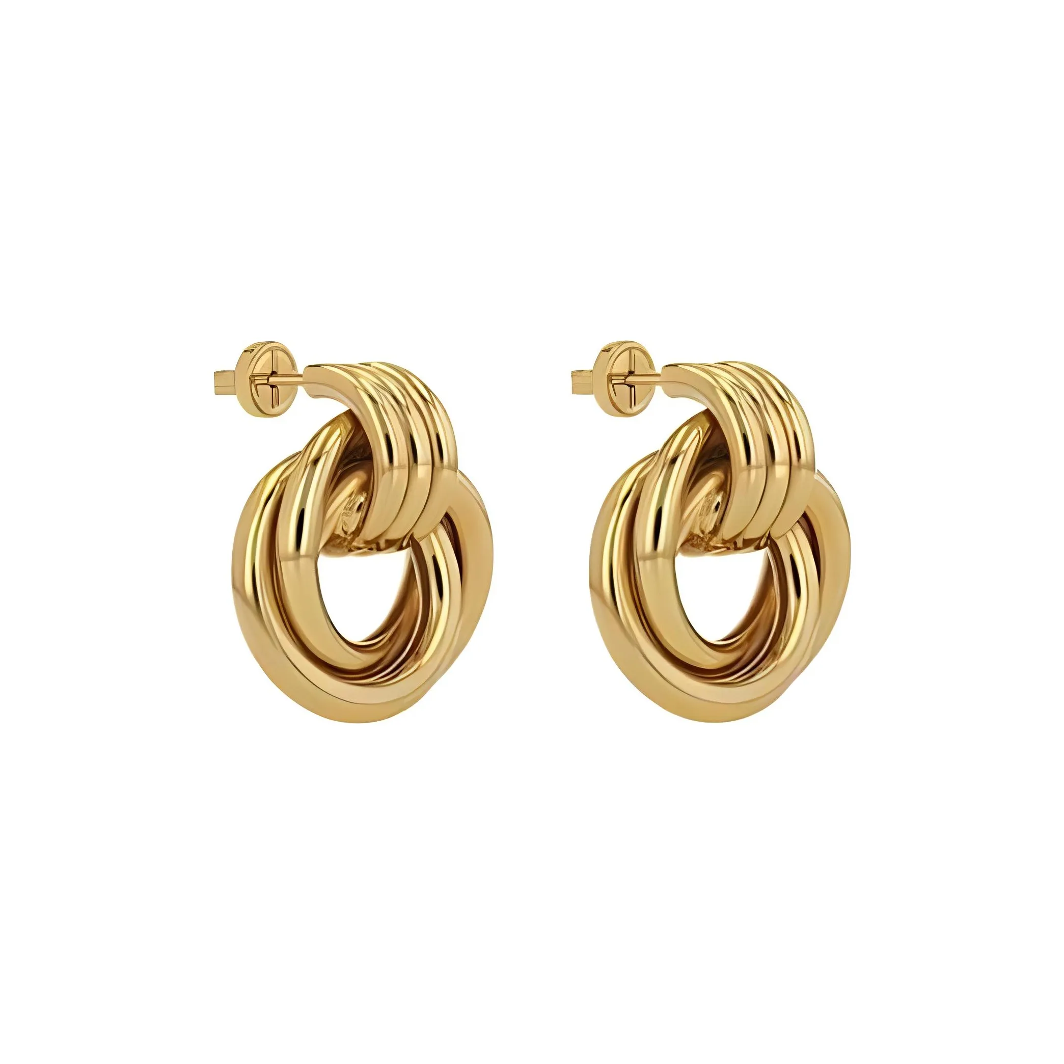 Anine Bing Triple Knot Earrings