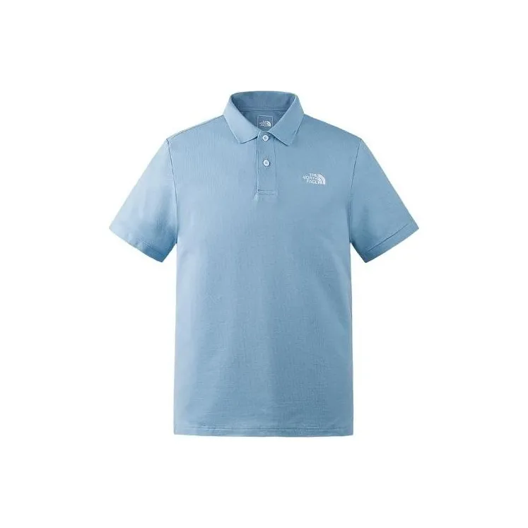 THE NORTH FACE Polo Shirt Men's Light Blue