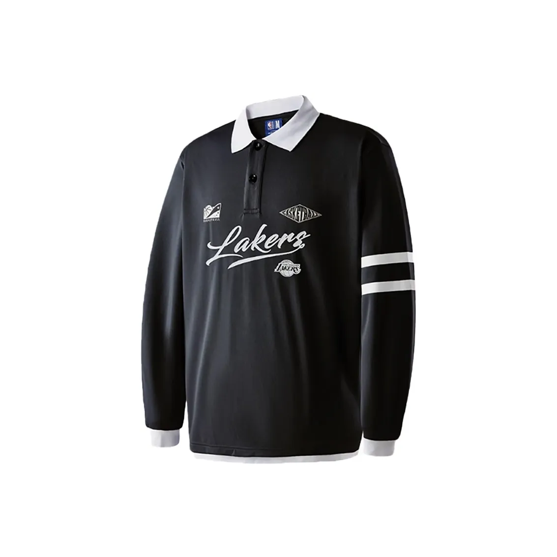 NBA Team Culture Series Черное Унисекс Поло