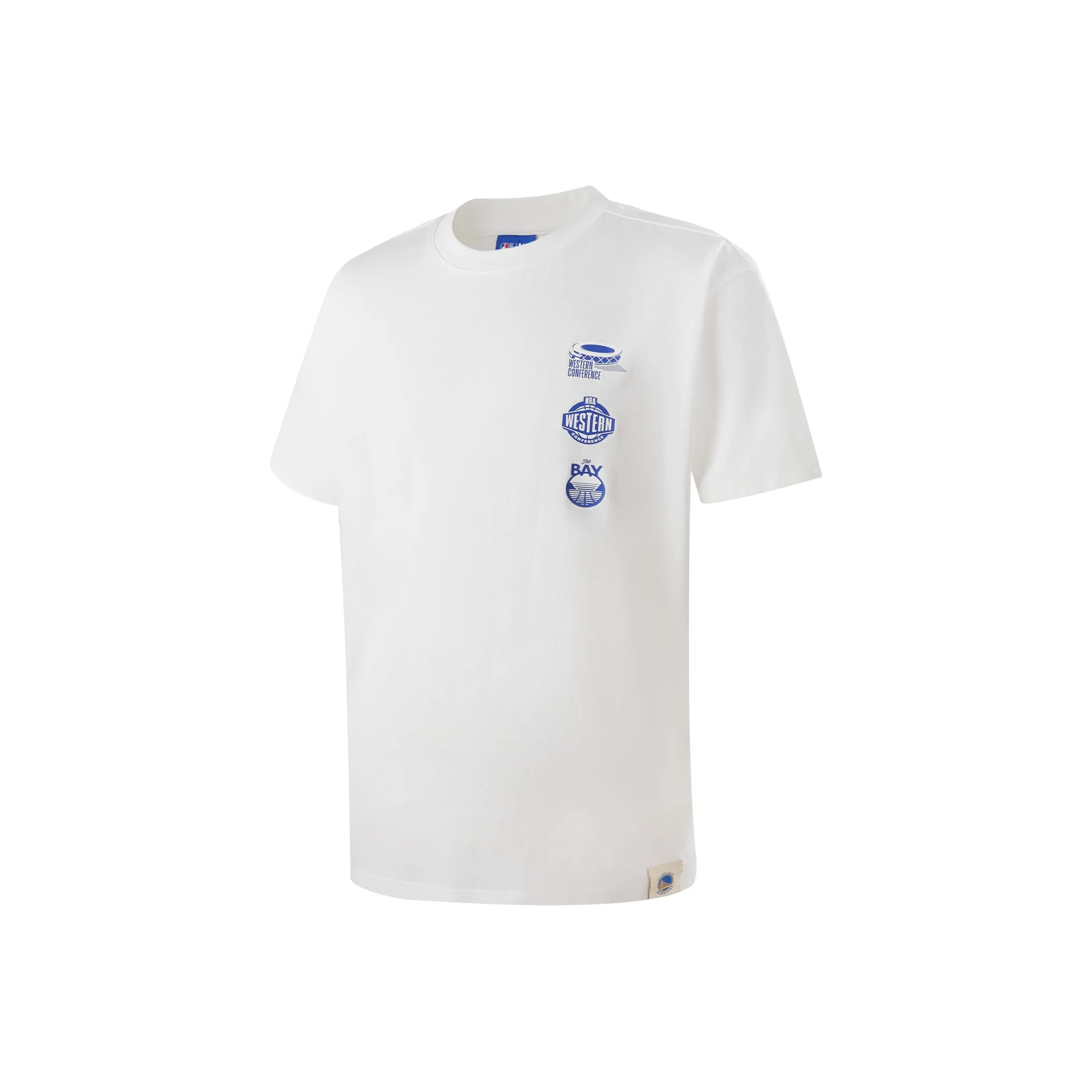 NBA Golden State Warriors SS25 T-Shirt Унисекс Белый