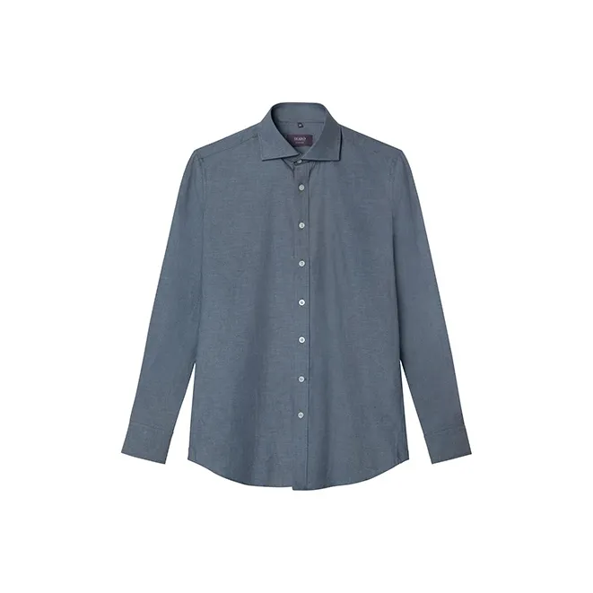 SKARO Рубашка Мужская Темно-Джинсовый Синий