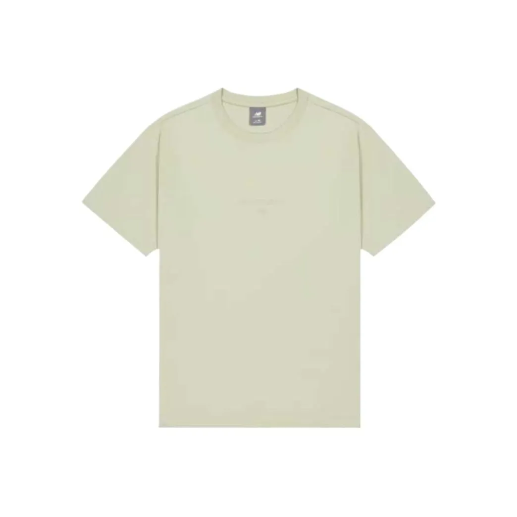 New Balance T-Shirt Мужской Зеленый