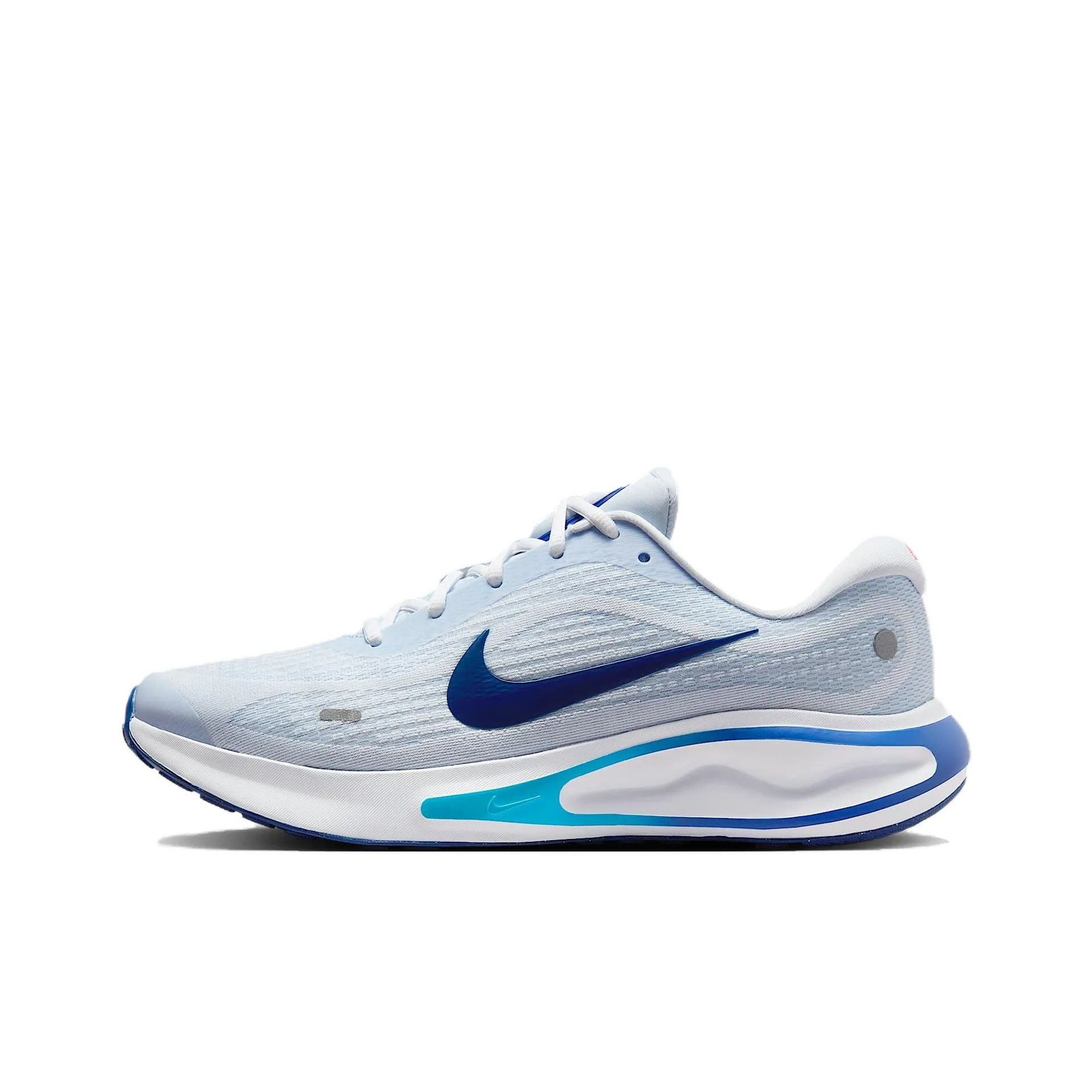 Nike Journey Run Slip-resistant Abrasion-resistant Low Top Беговые кроссовки Мужские Blue