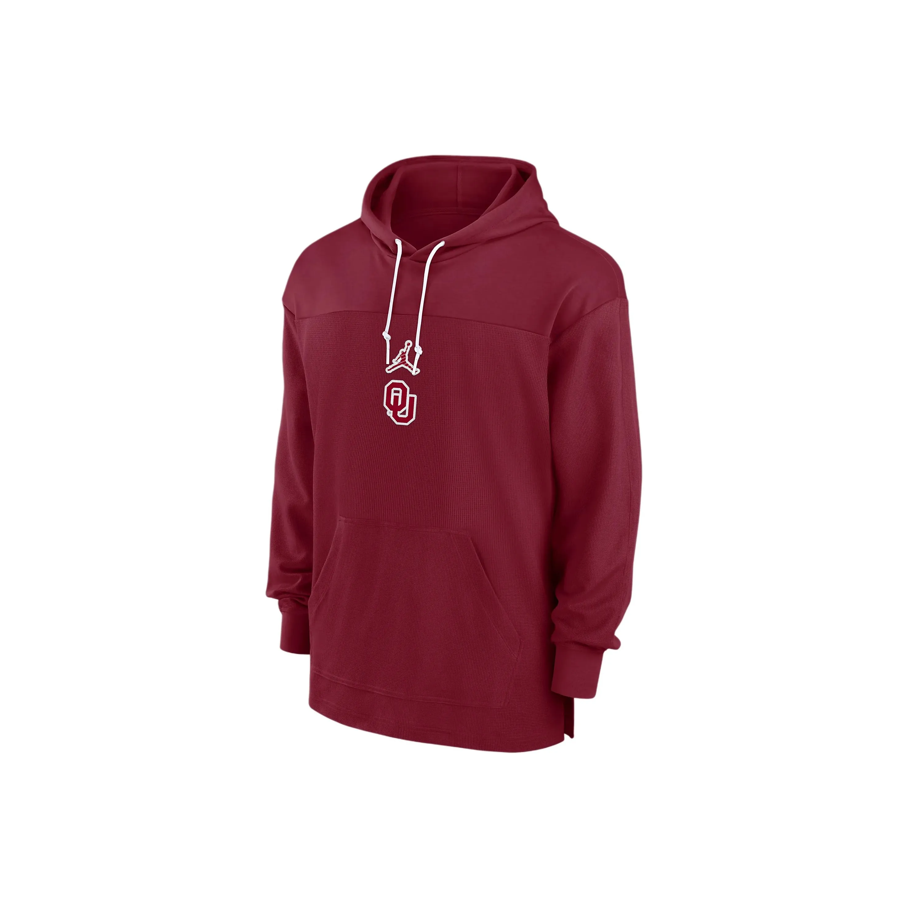 Jordan Oklahoma Sooners Sideline Jersey Men's Jordan Dri FIT College Pullover Hoodie