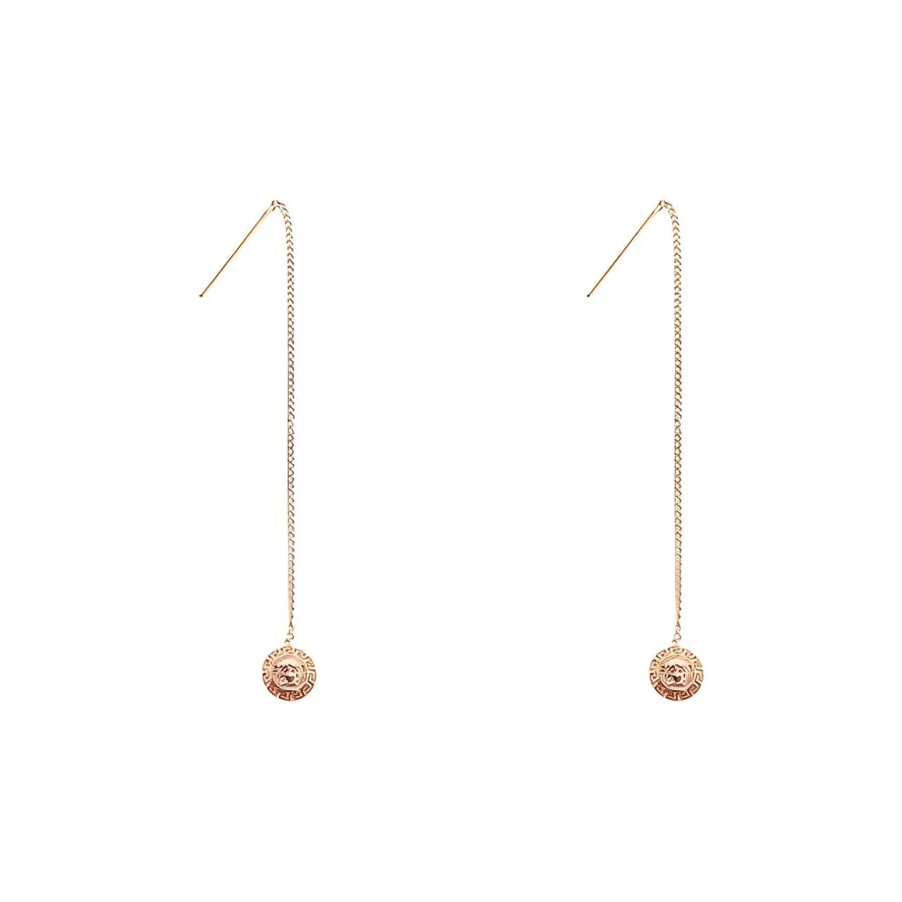 VERSACE Medusa Head Drop Earrings
