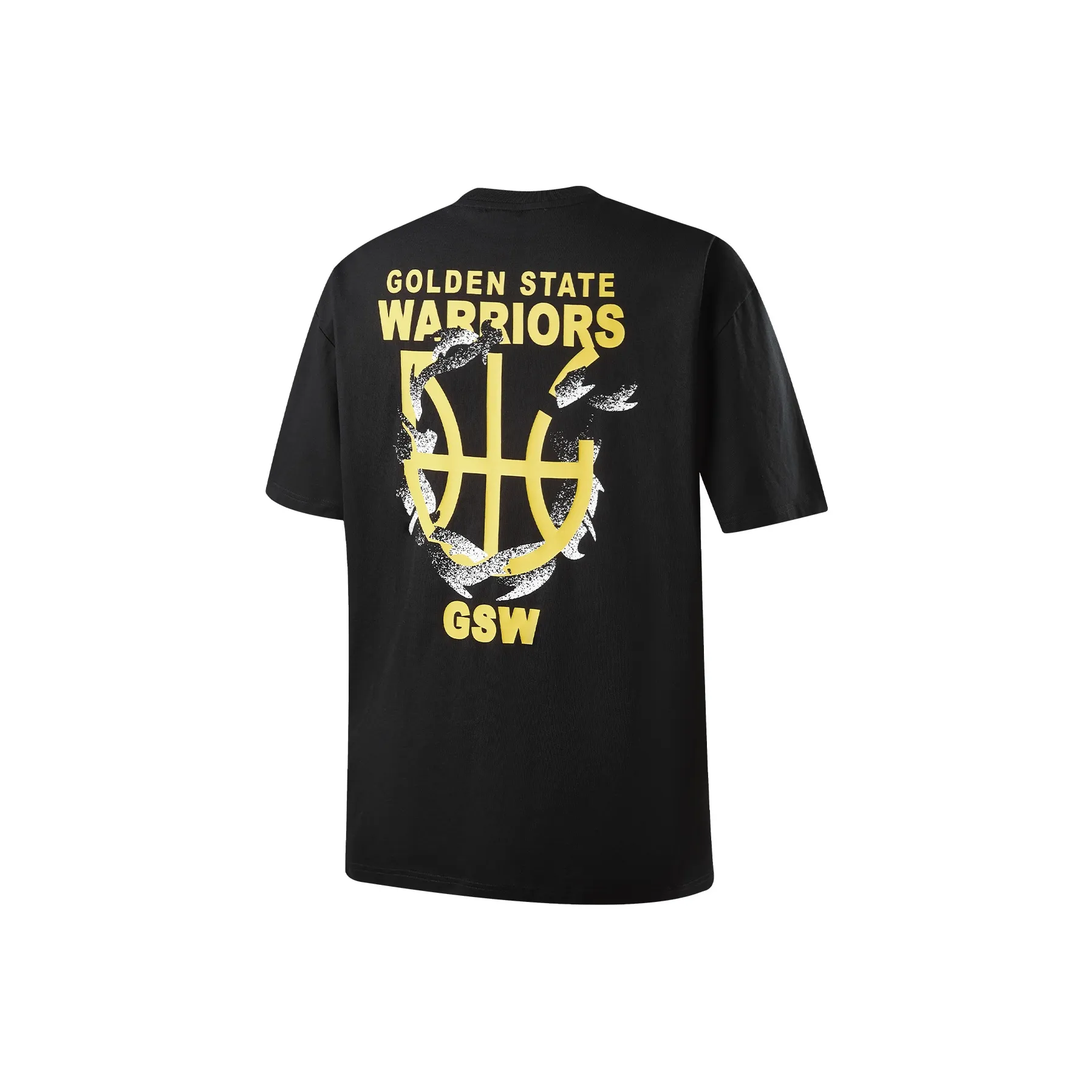 NBA Golden State Warriors SU25 T-Shirt Унисекс Черный